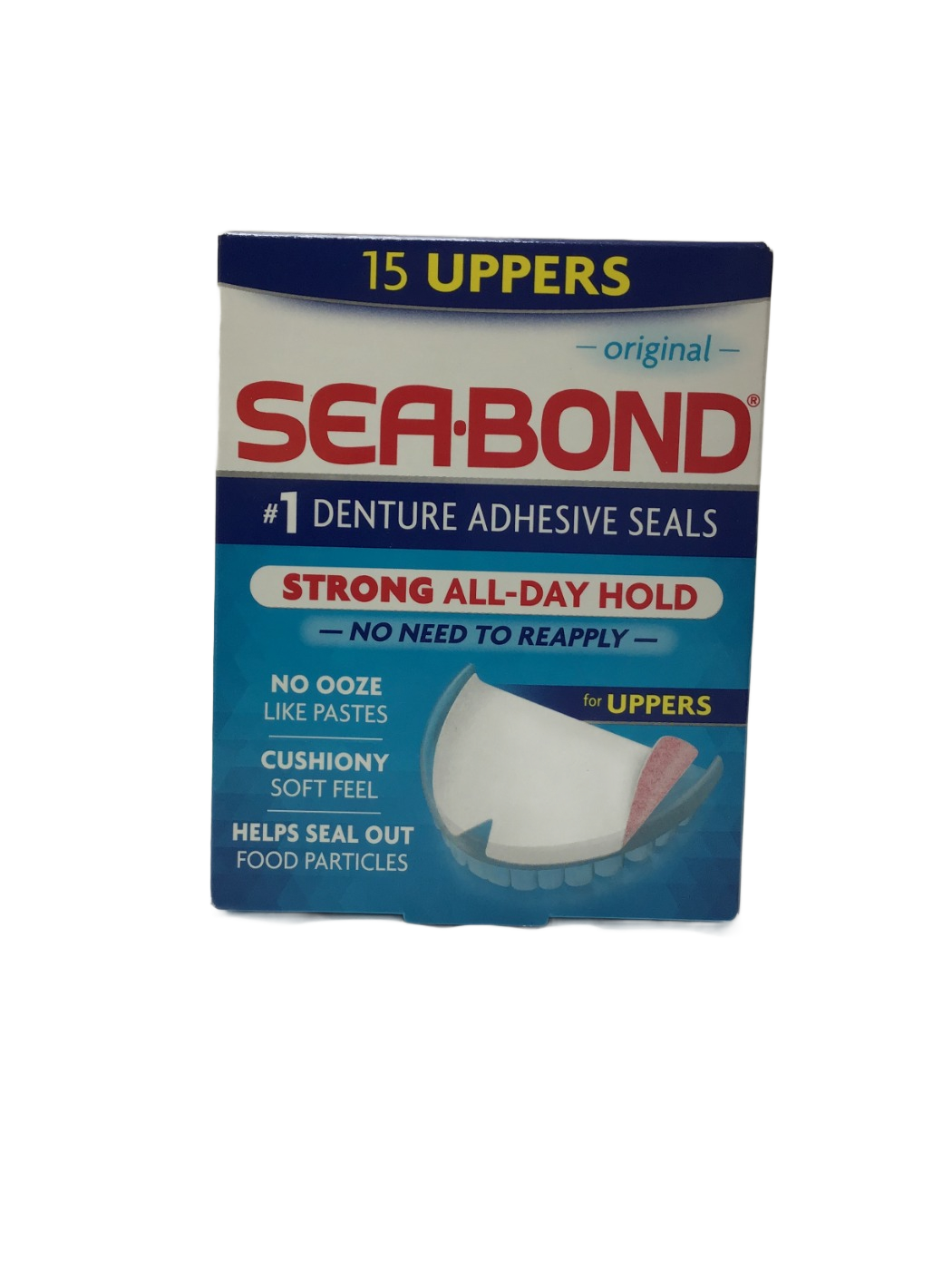 Sea-Bond Sea-Bond Upper Denture Adhesive Wafers, photo 1