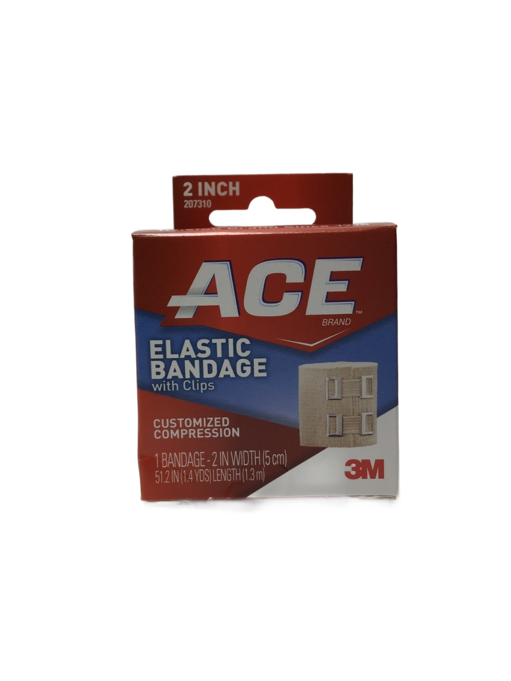 ACE ACE Elastic Bandage with Clips 2 Inch, 1 ct, photo 1