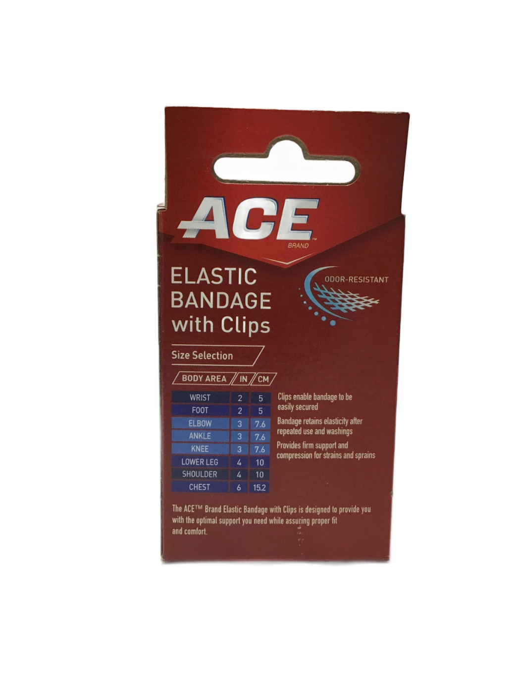 ACE ACE Elastic Bandage with Clips 3 Inch, 1 ct, photo 2