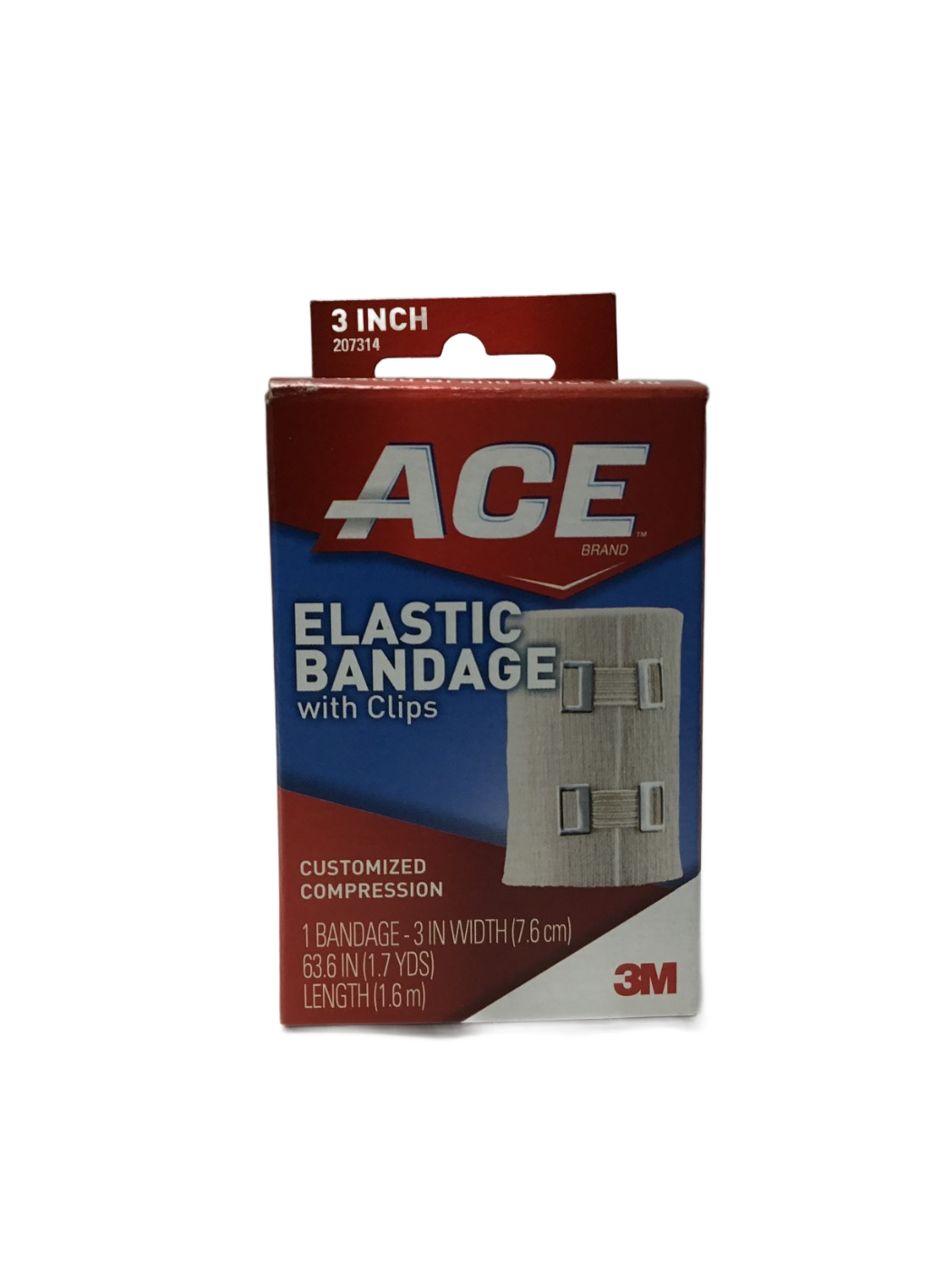 ACE ACE Elastic Bandage with Clips 3 Inch, 1 ct, photo 1