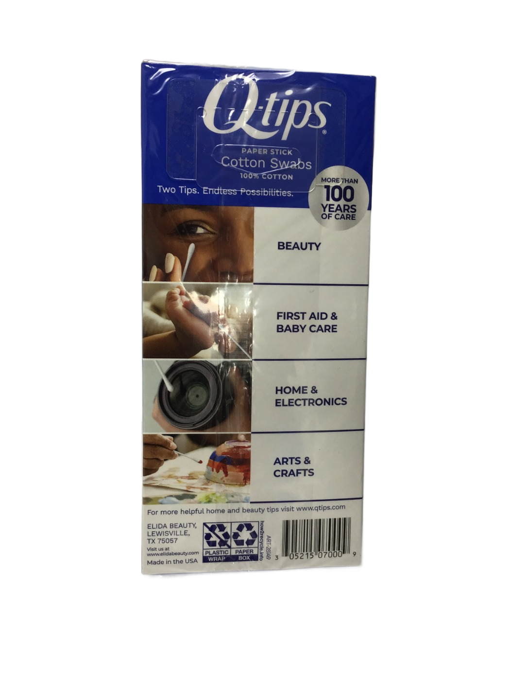 Q-tips Q-tips Paper Stick Cotton Swabs, 170 ct, photo 2