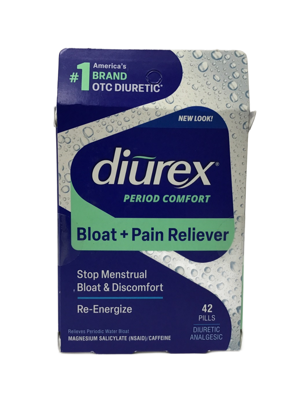 Diurex Diurex Period Comfort Bloat + Pain Reliever, 42 ct, photo 1