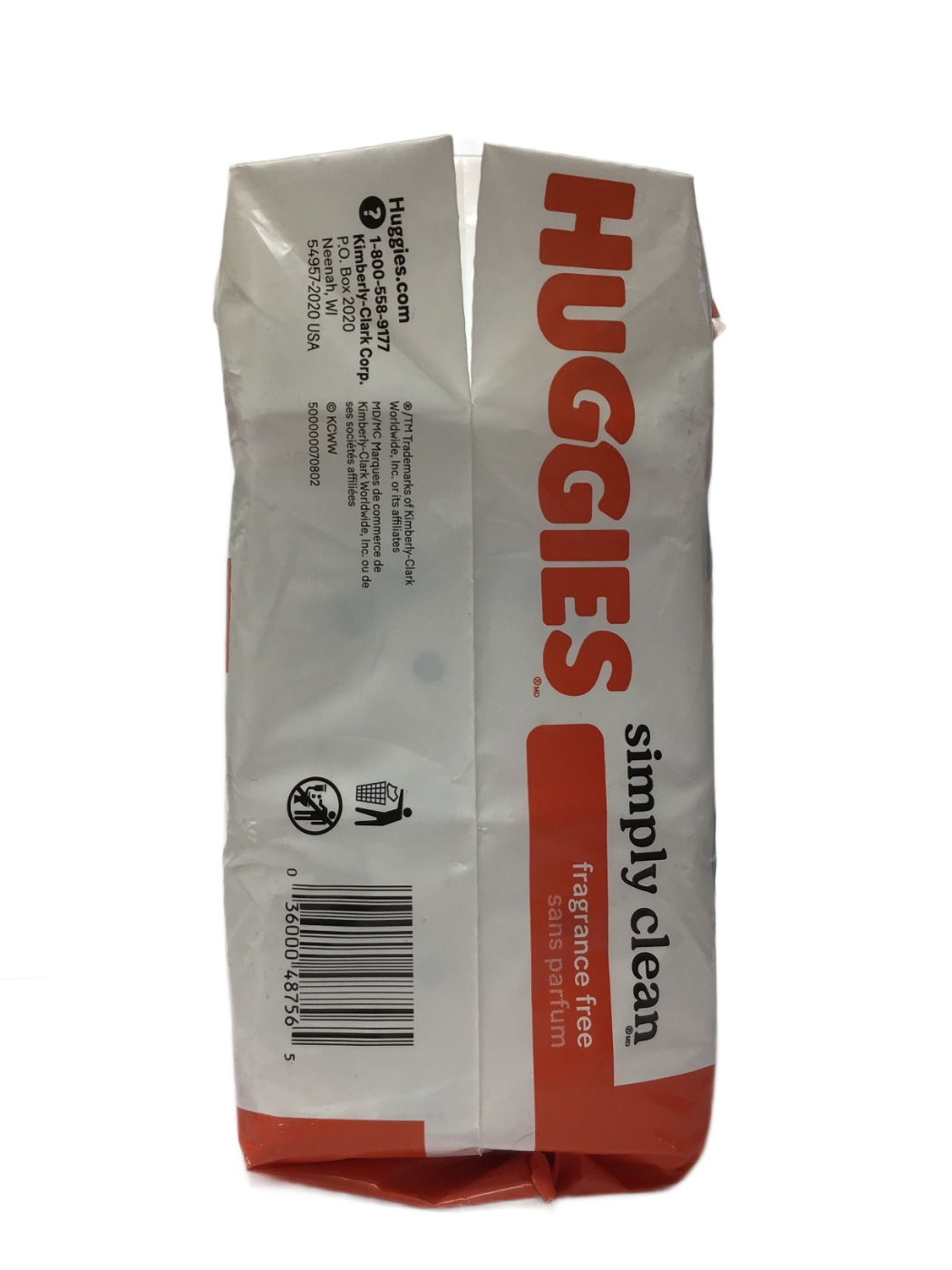 Huggies Huggies Simply Clean Fragrance Free Wipes, 192 ct, photo 2