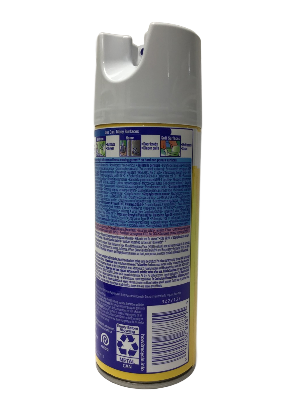 Lysol Lysol Disinfectant Spray Lemon Breeze Scent, 12.5 oz, photo 2