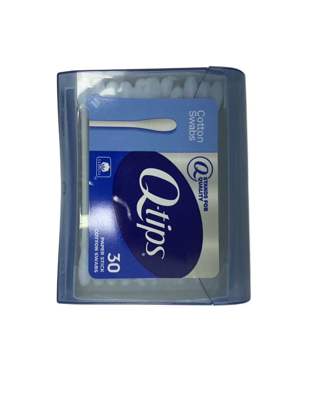 Q-tips Q-tips Paper Stick Cotton Swabs, 30 ct, photo 1