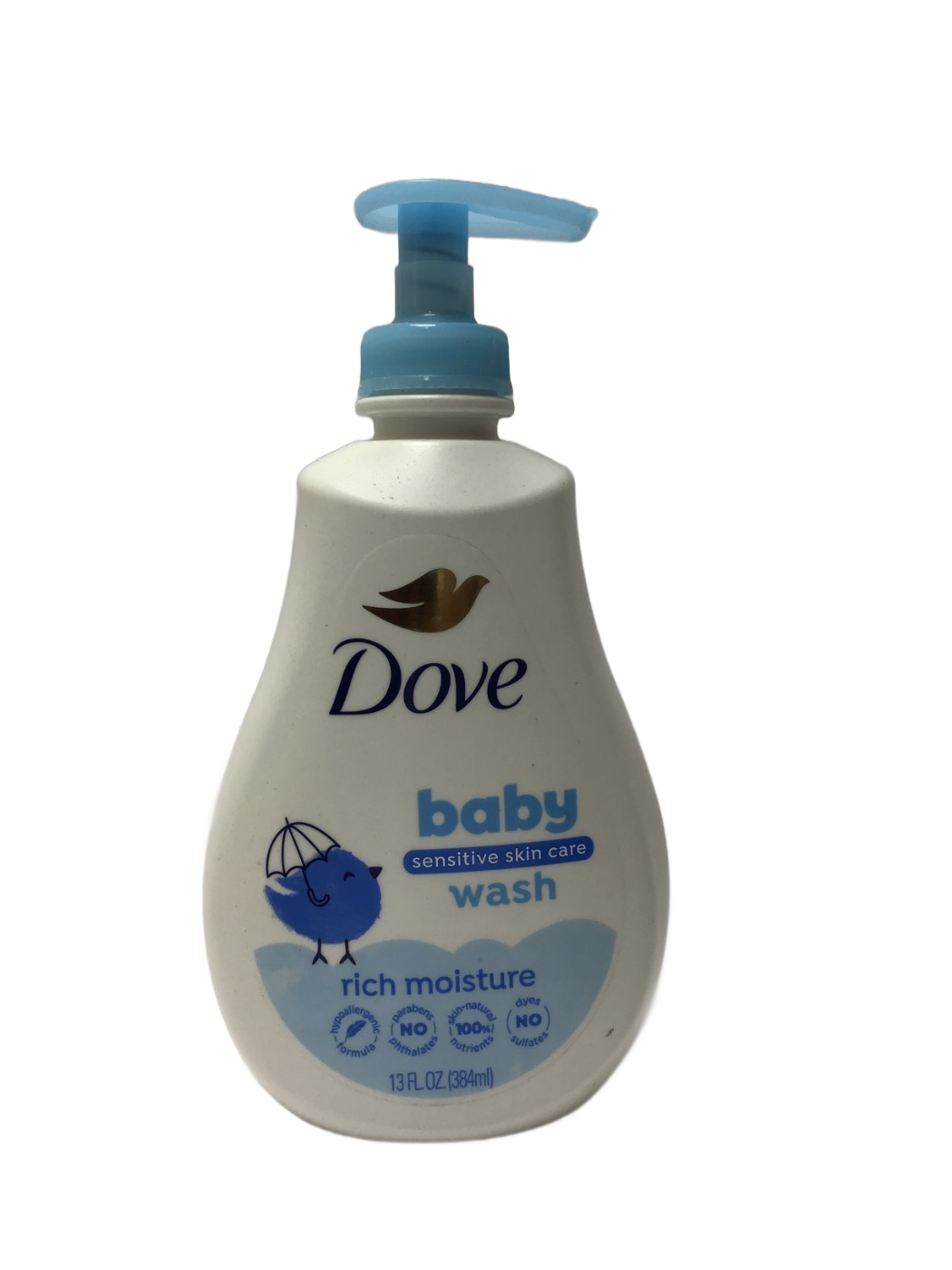 Dove Dove Baby Sensitive Skin Care Wash Rich Moisture, 13 fl oz, photo 1