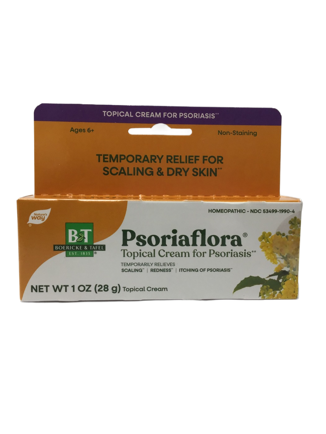 Boericke & Tafel Boericke & Tafel Psoriaflora Topical Cream for Psoriasis, 1 oz, photo 1