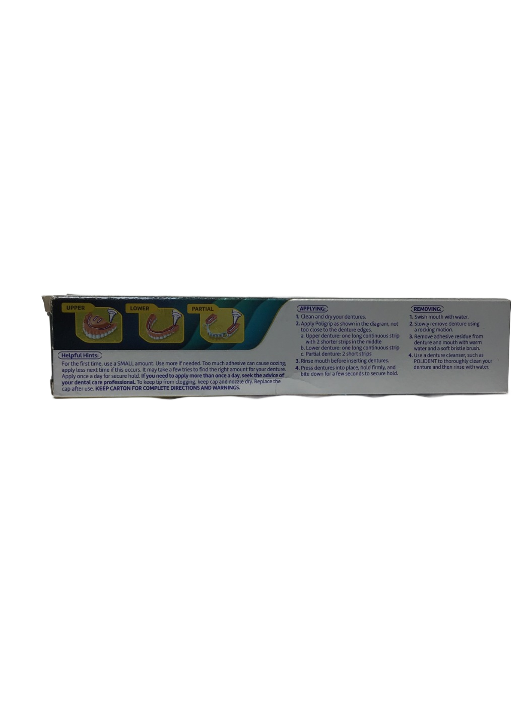 Poligrip Poligrip Power Max Denture Adhesive Cream Ultimate All in 1, 2.2 oz, photo 3