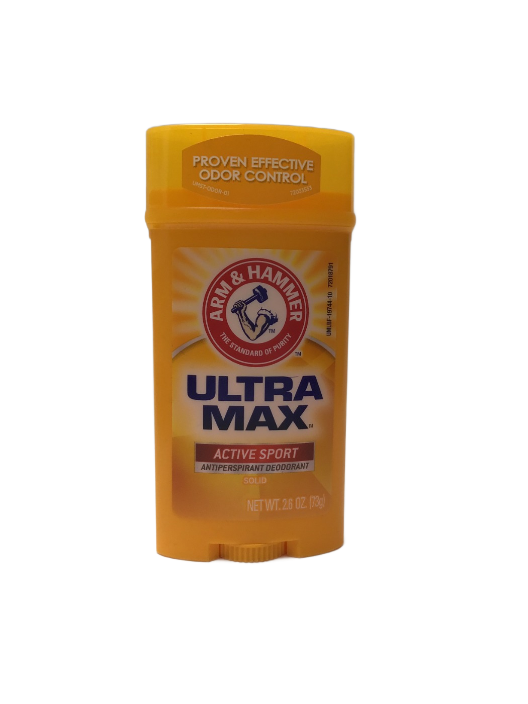 Arm & Hammer Arm & Hammer Ultra Max Active Sport Antiperspirant Deodorant Solid, 2.6 oz, photo 1