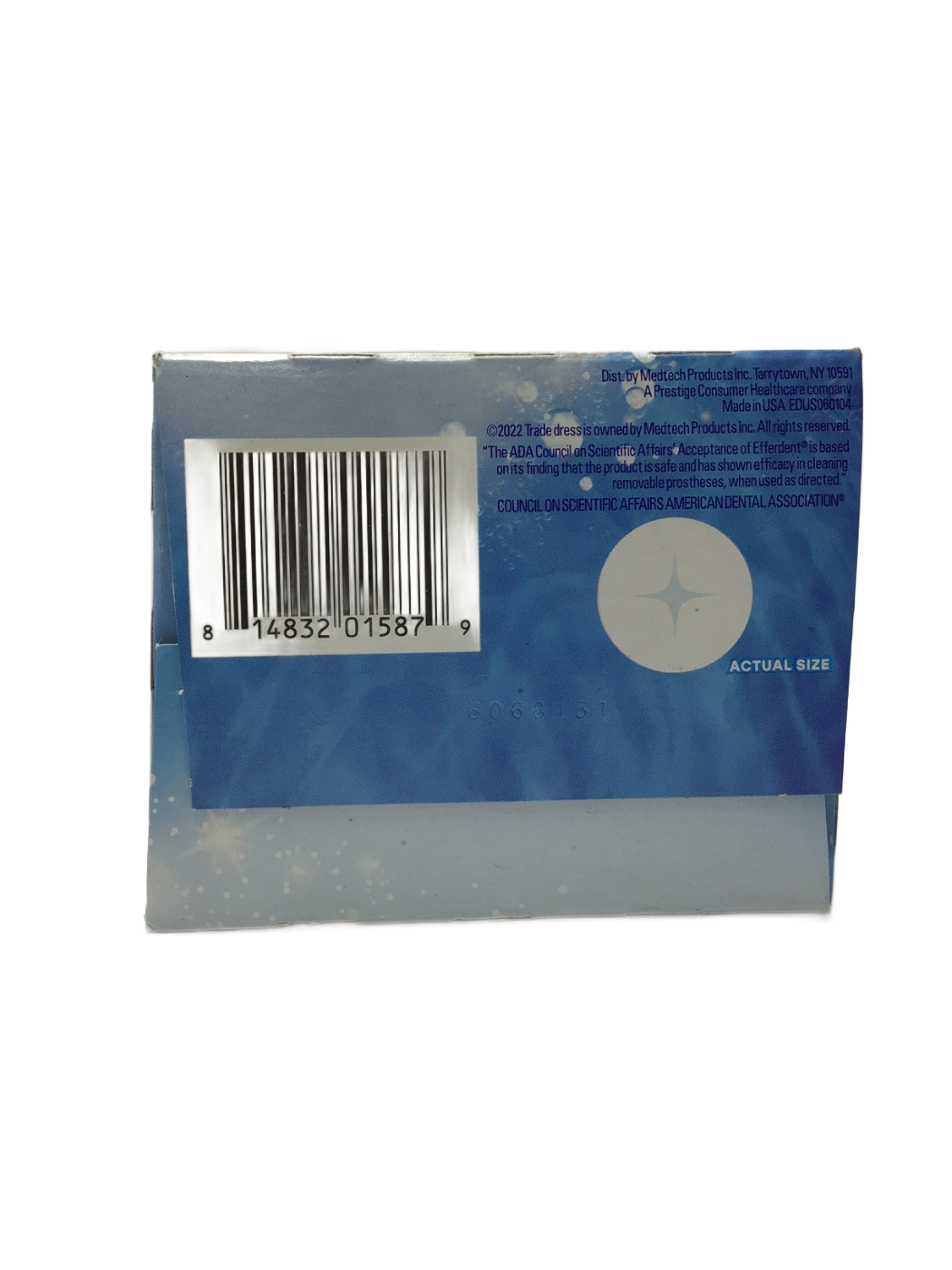 Efferdent Efferdent Anti-Bacterial Dental Appliance Cleanser Complete Clean, 102 ct, photo 2