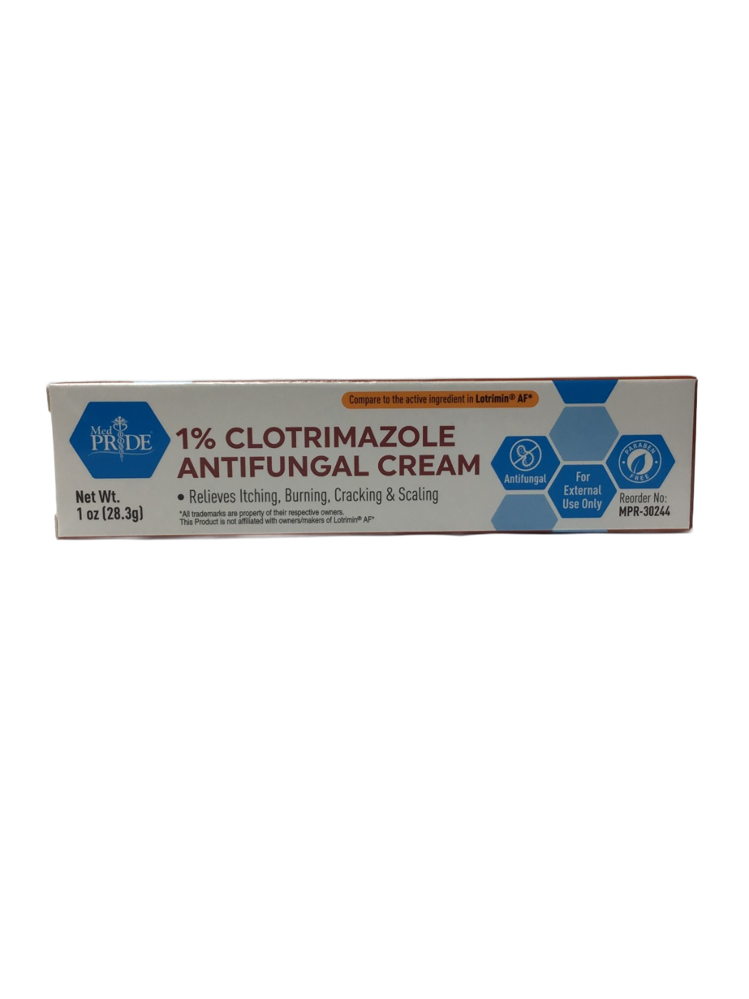Med PRIDE Med PRIDE 1% Clotrimazole Antifungal Cream, 1 oz, photo 1
