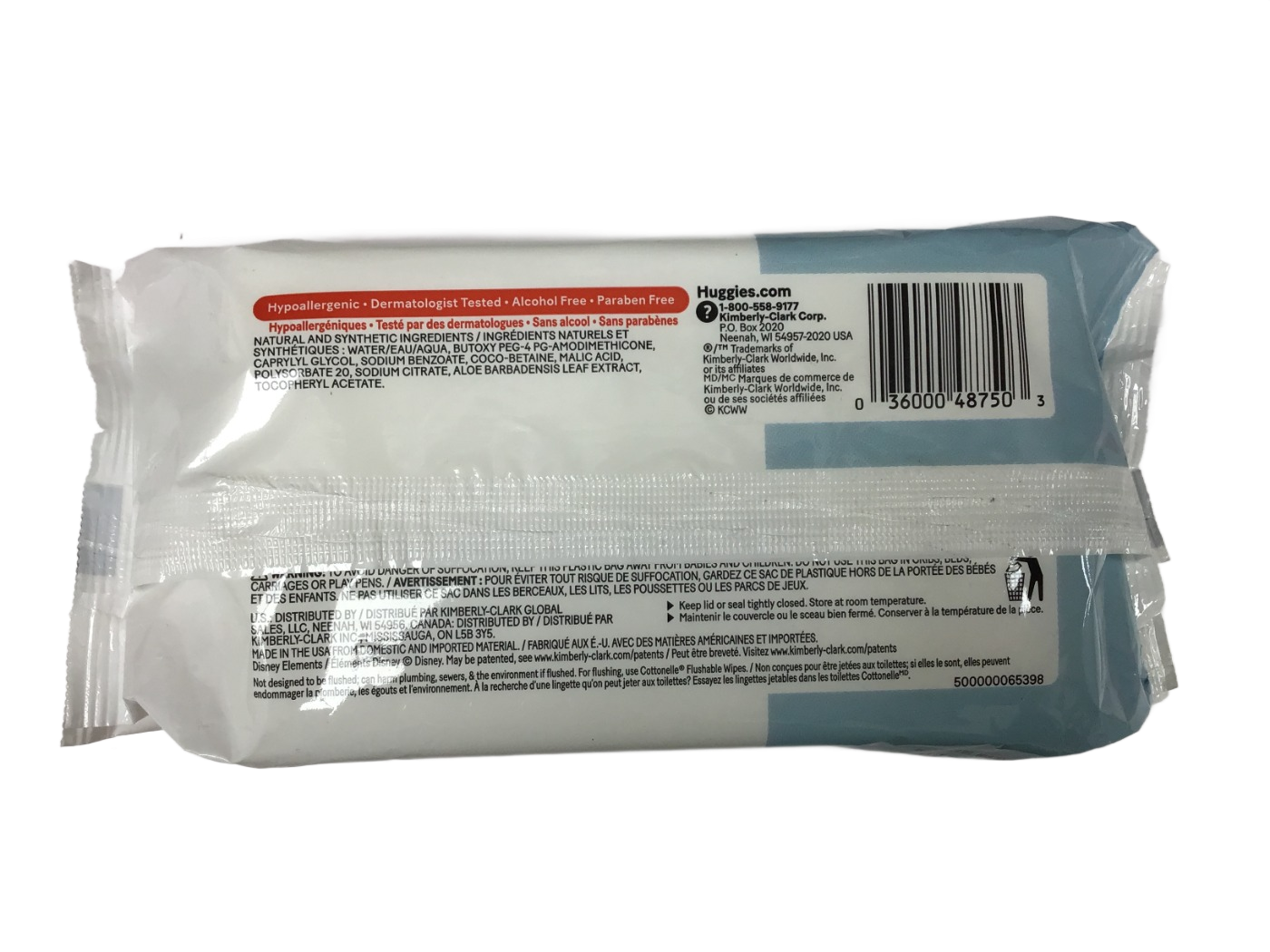 Huggies Huggies Simply Clean Baby Wipes – 64 Count, photo 2