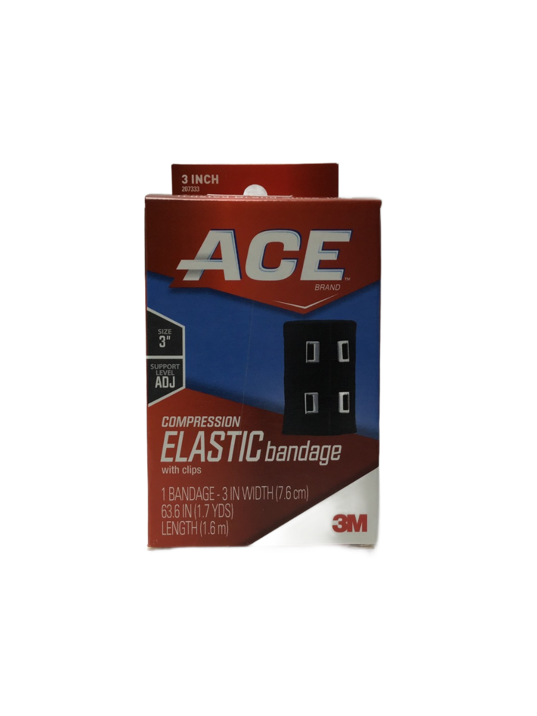 ACE ACE Compression Elastic Bandage with Clips, 3 Inch, 1 ct, photo 1
