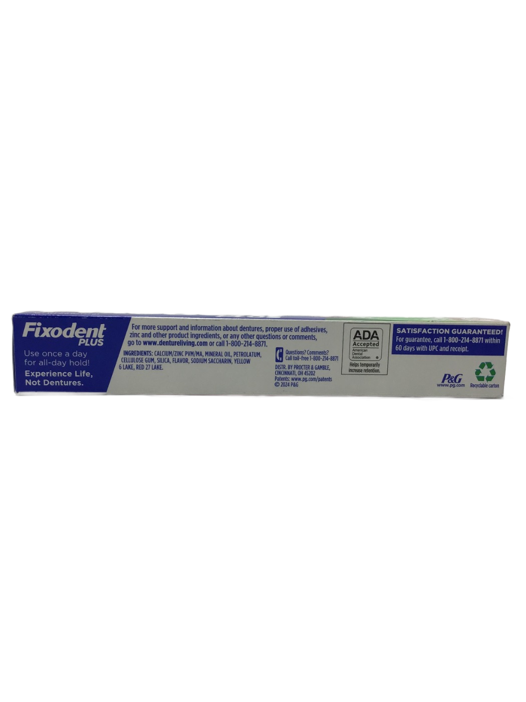 Fixodent Fixodent Plus Scope Denture Adhesive Cream, 2 oz, photo 2