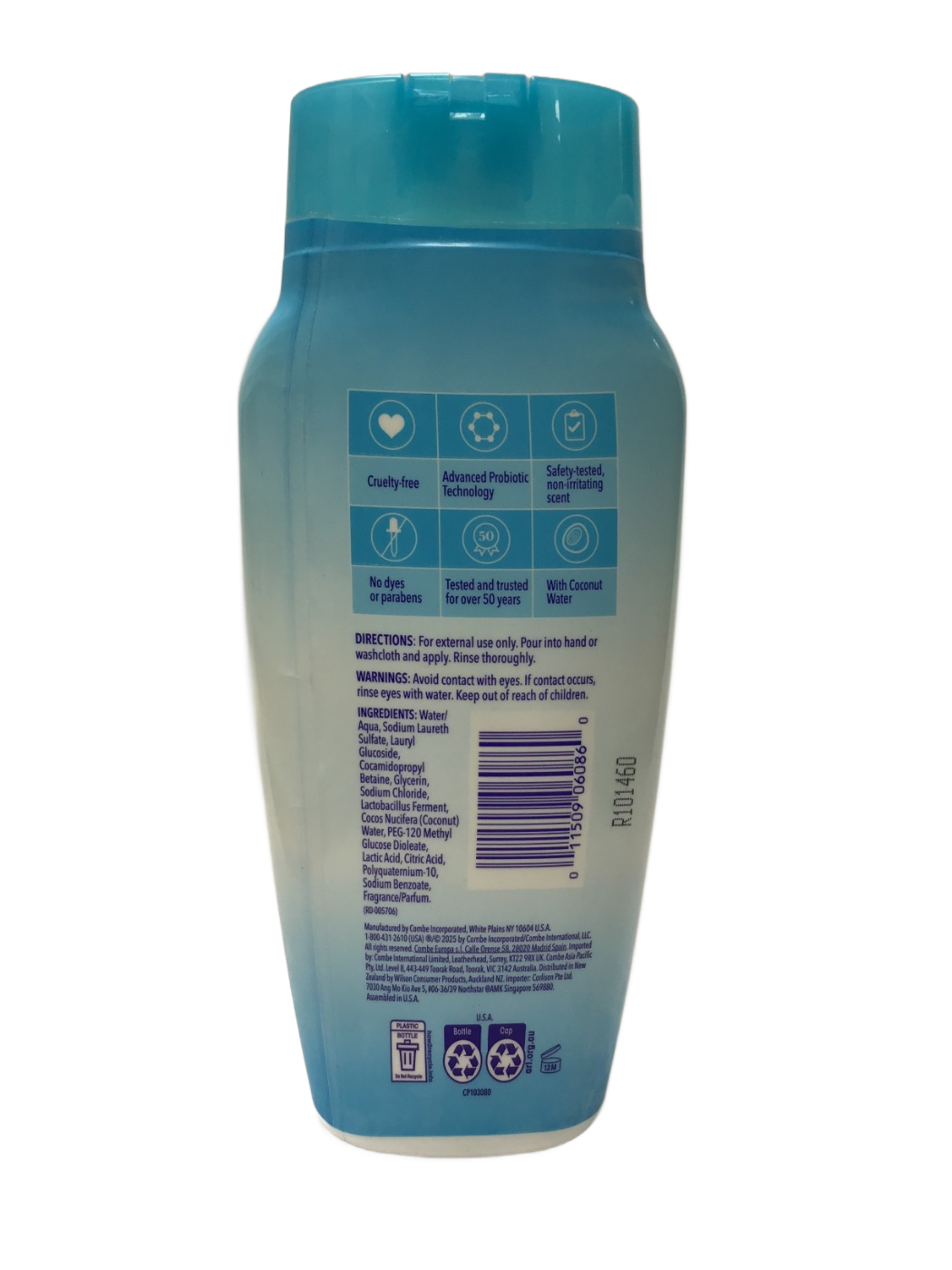 Vagisil Vagisil Scentsitive Scents Energizing Coconut Water Lily, 12 fl oz, photo 2