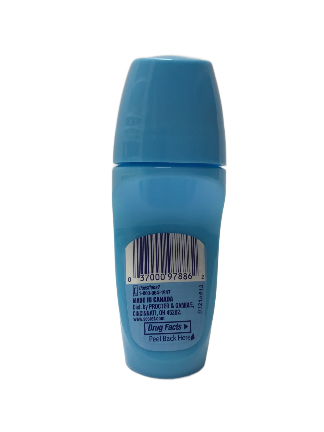 Secret Secret Powder Fresh Roll-On Aluminum Chlorohydrate Antiperspirant, 1.8 fl oz, photo 2