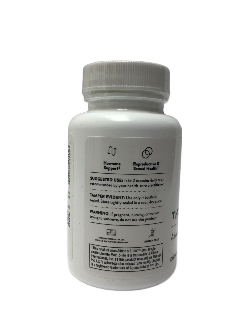Thorne Thorne Advanced Testosterone Support, 60 ct, photo 4