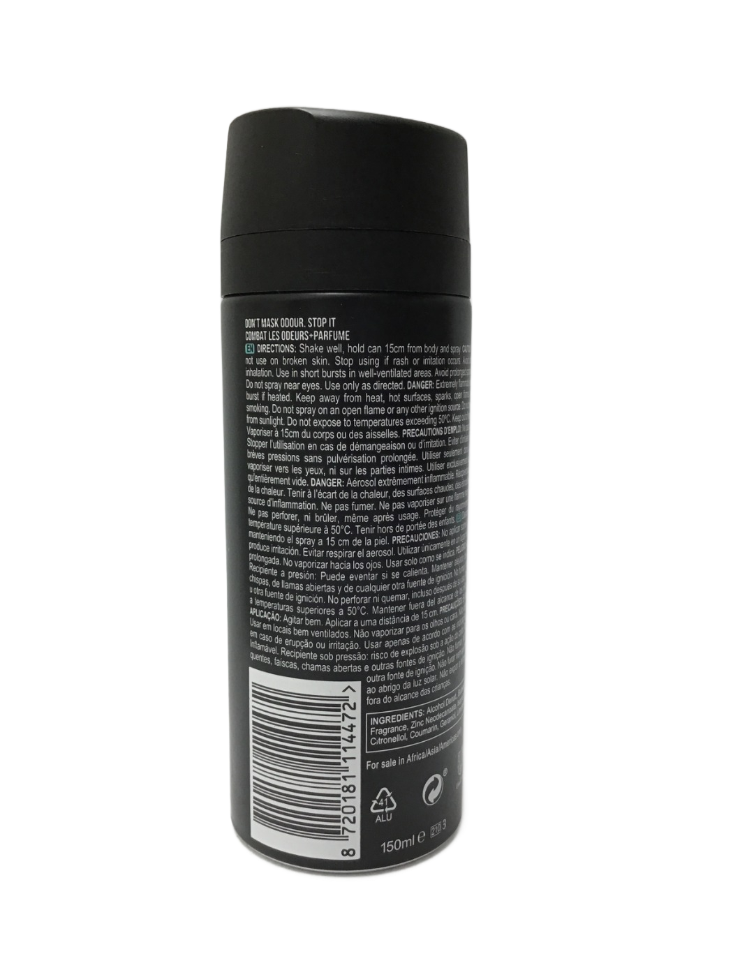 AXE AXE Apollo Sage & Cedarwood Deodorant Bodyspray, 150 mL, photo 2