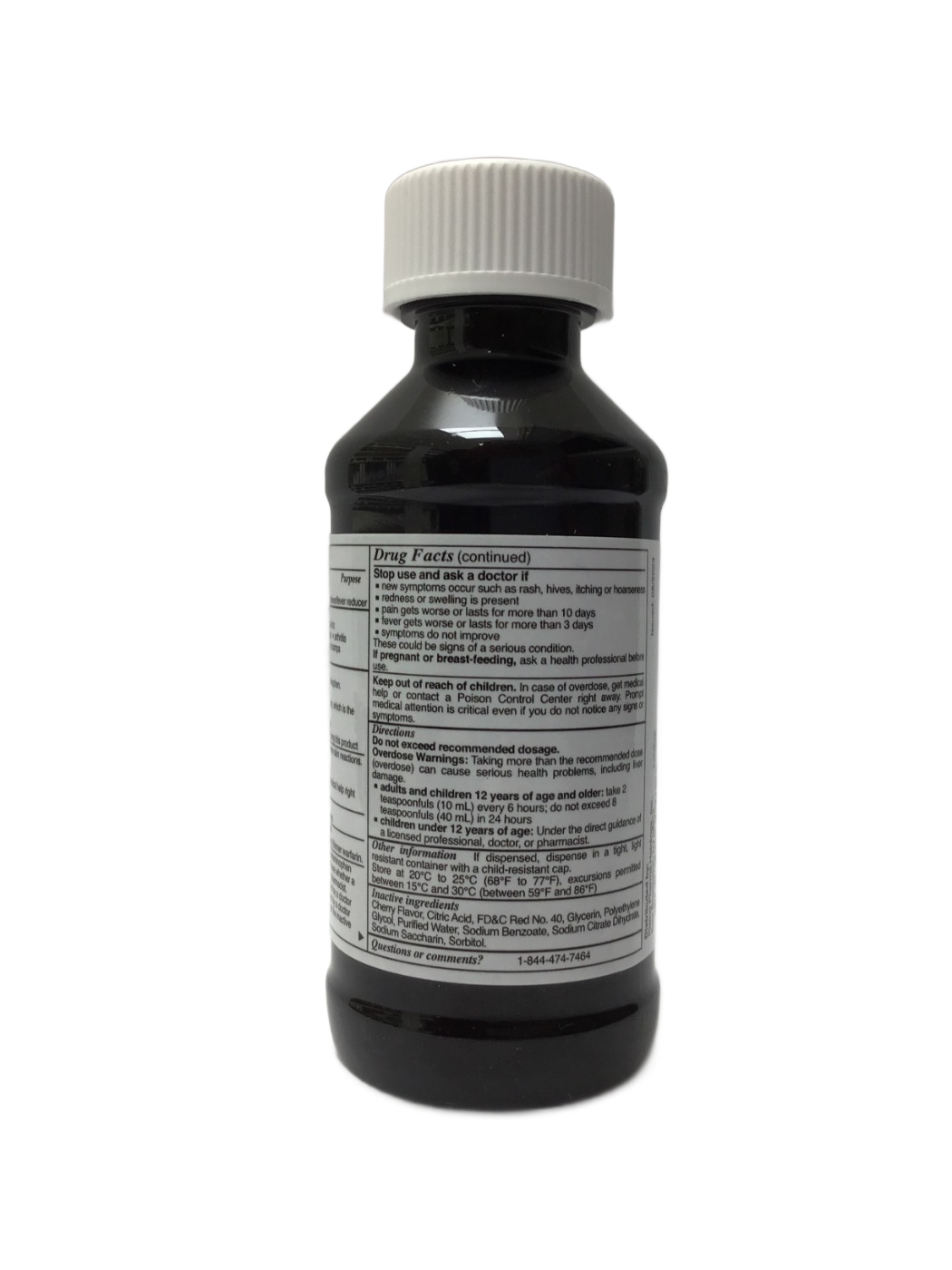 Rising Health Rising Health Acetaminophen Oral Solution USP 160 mg/5 mL Cherry Flavor, 4 fl oz, photo 3