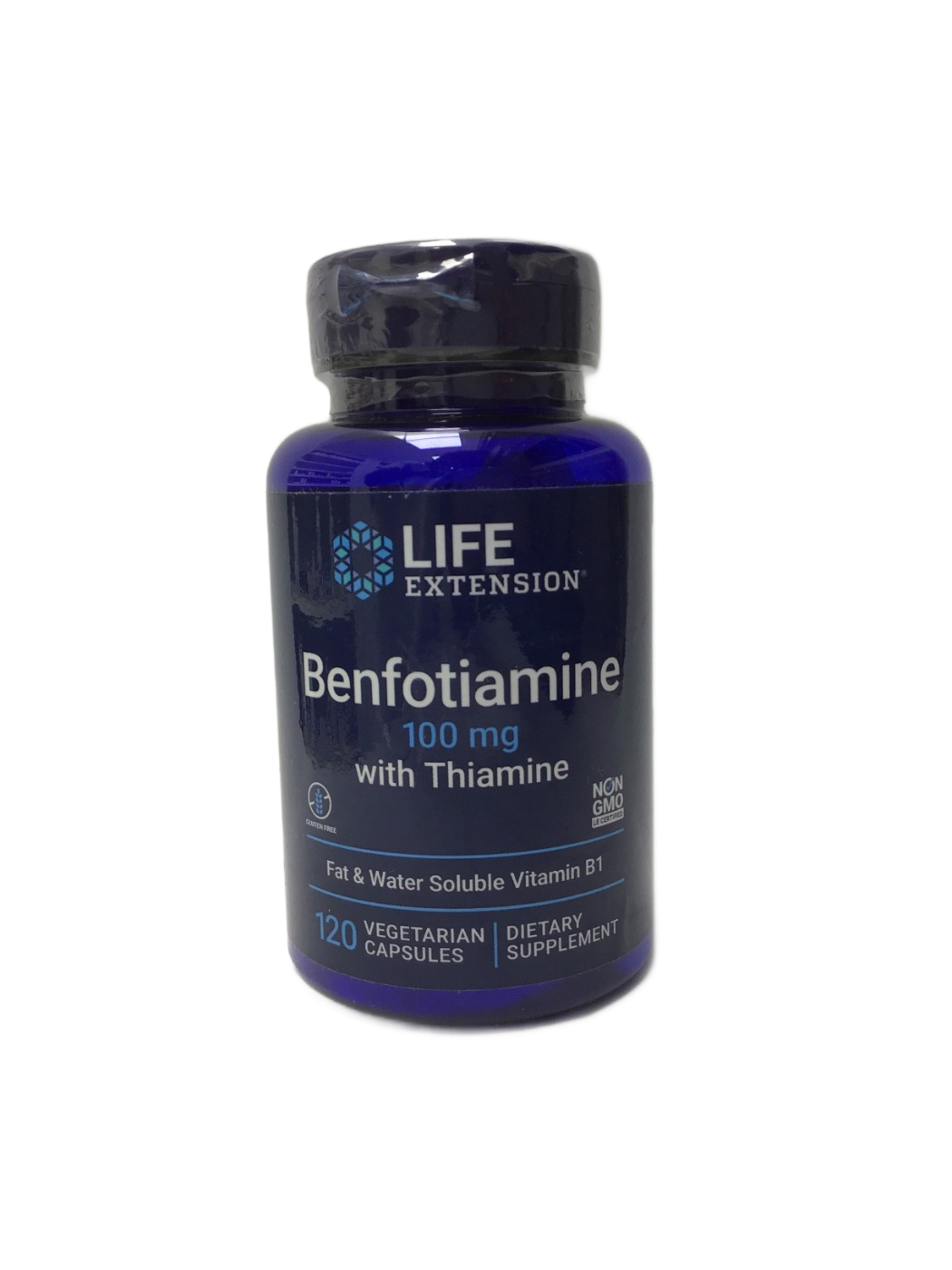 Life Extension Life Extension Benfotiamine 100 mg with Thiamine, 120 ct, photo 1