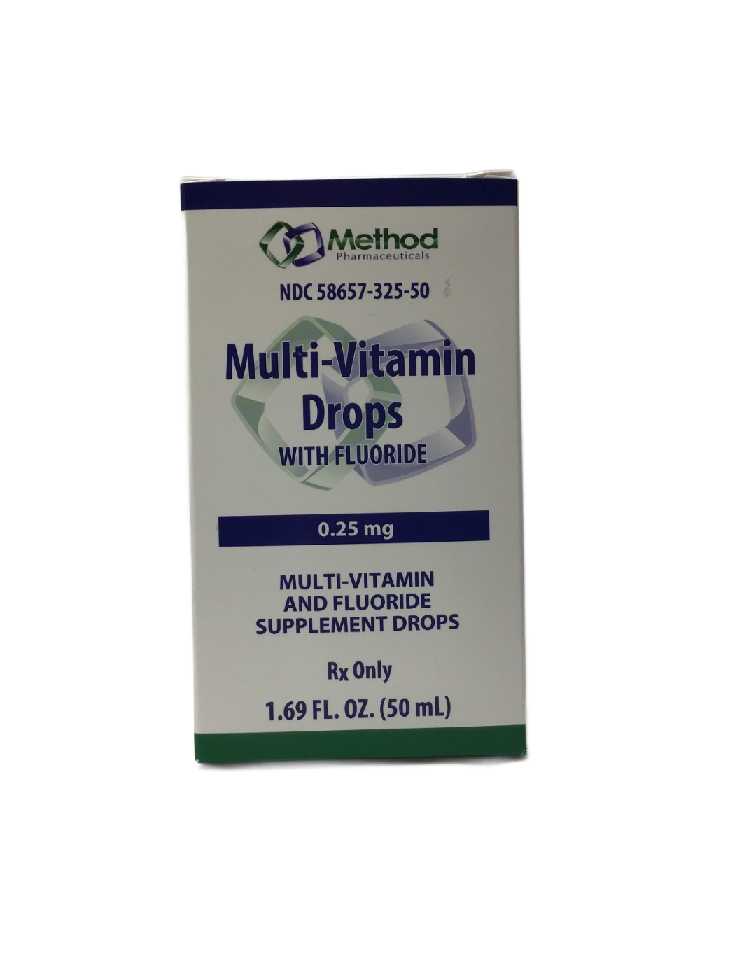 Method Pharmaceuticals Method Pharmaceuticals Multi-Vitamin Drops with Fluoride 0.25 mg, 1.69 fl oz, photo 1