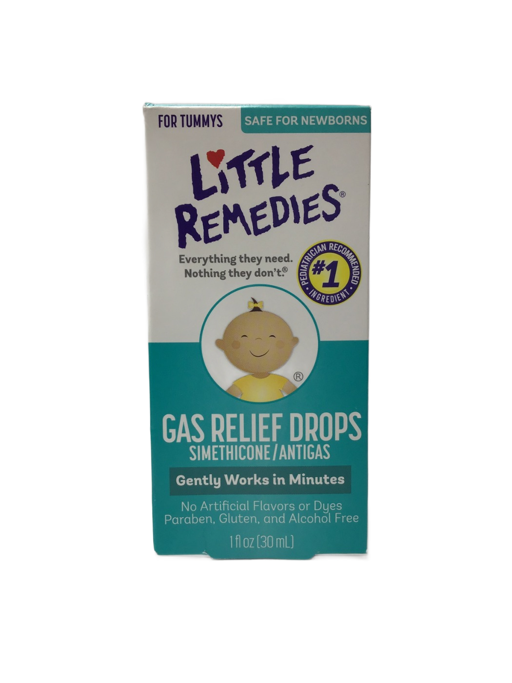 Little Remedies Little Remedies Gas Relief Drops Simethicone/Antigas, 1 fl oz, photo 1