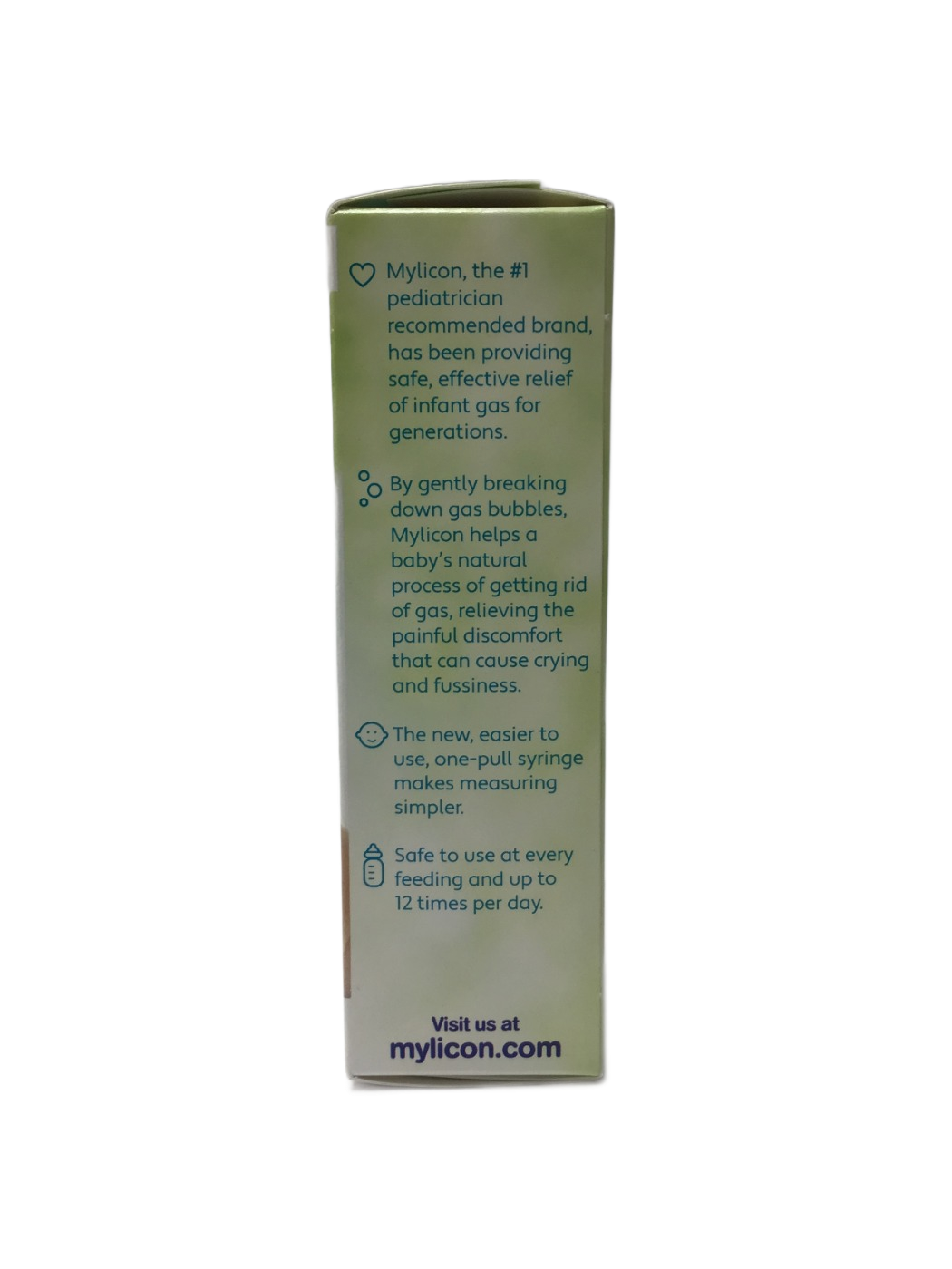 Mylicon Mylicon Infants' Simethicone-Antigas Gas Relief Dye Free Drops, 1 fl oz, photo 2