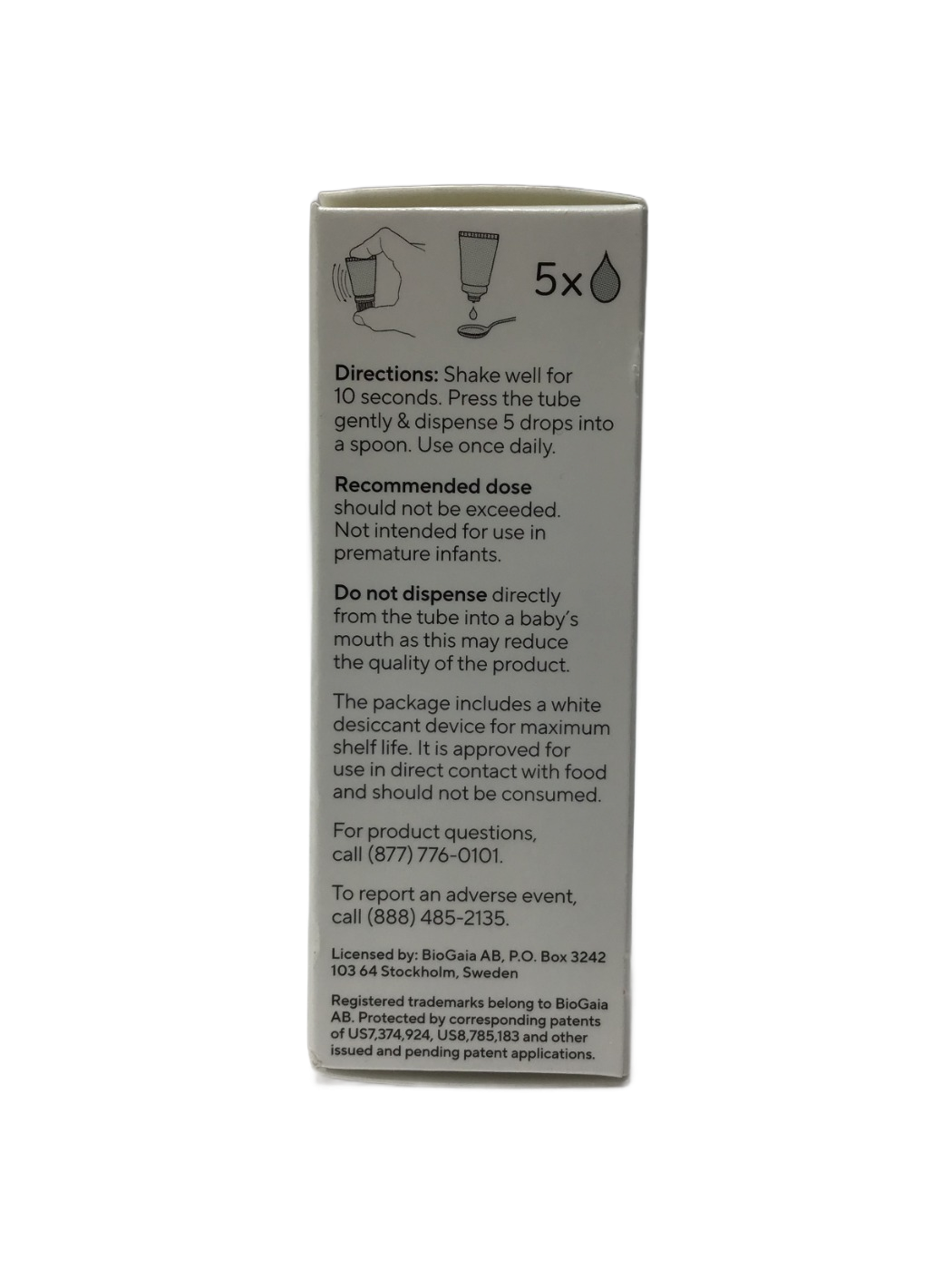 BioGaia BioGaia Protectis BABY Probiotic Drops + Vitamin D, 0.34 fl oz, photo 4
