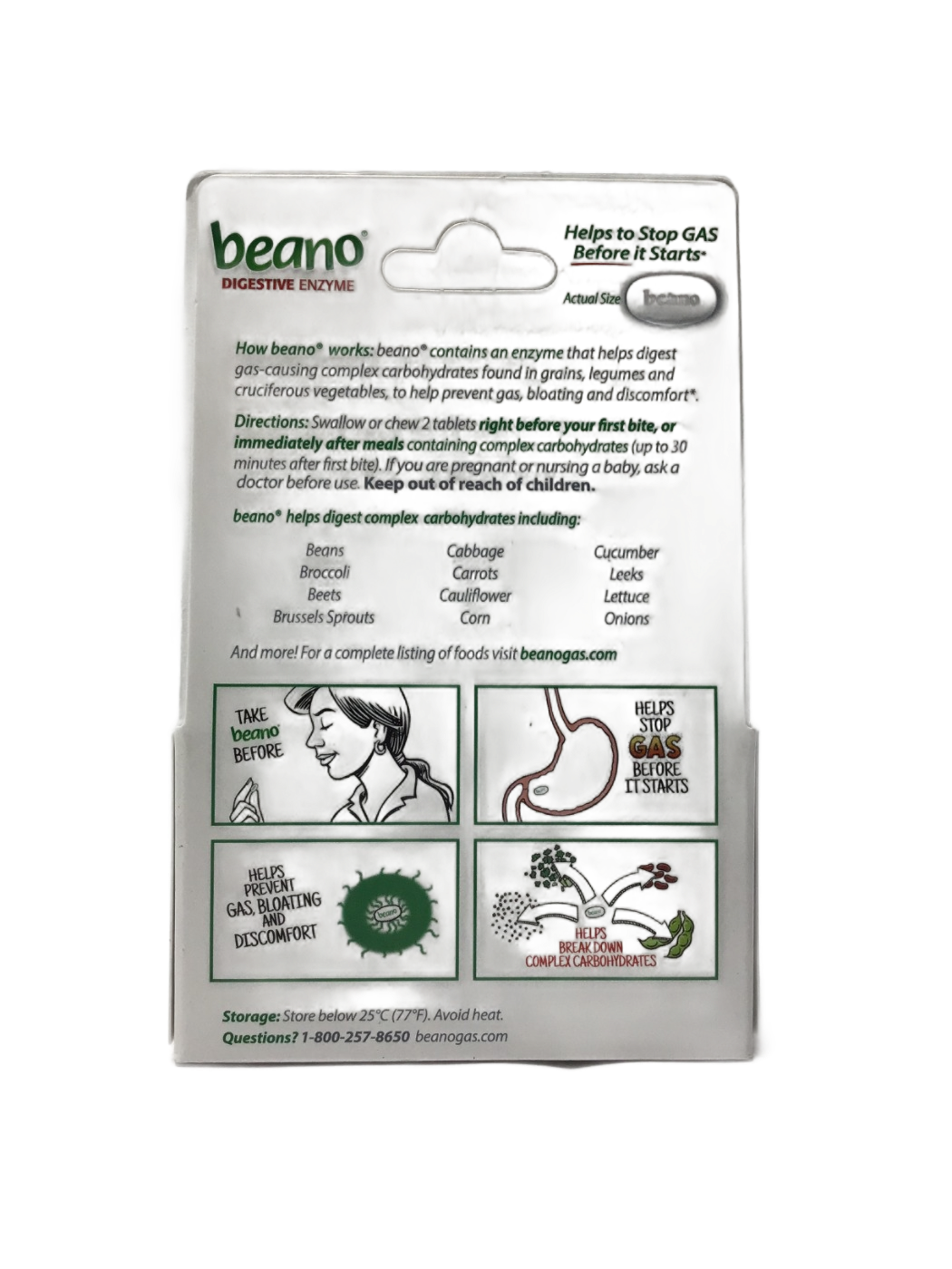 beano beano Digestive Enzyme, 30 ct, photo 2