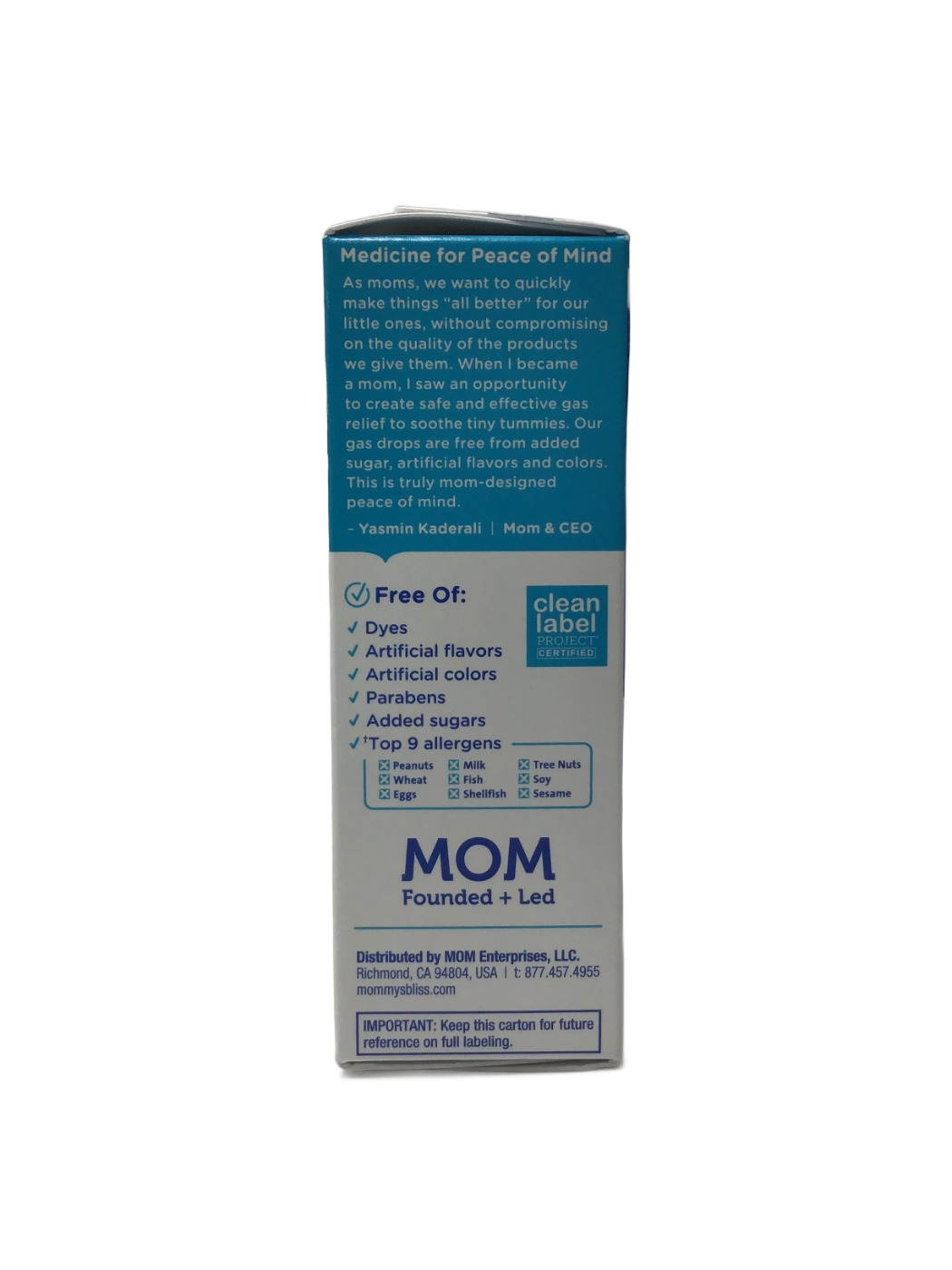 Mommy's Bliss Mommy's Bliss Baby Gas Relief Drops Simethicone/Antigas, 1 fl oz, photo 4