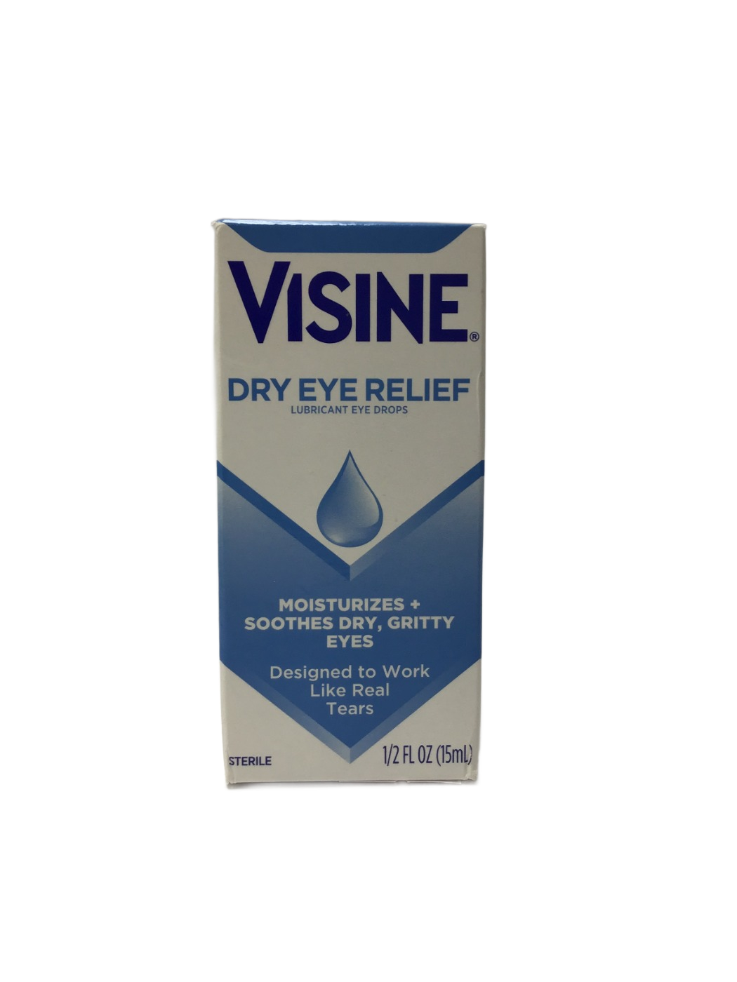 Visine Visine Dry Eye Relief Lubricant Eye Drops, photo 1