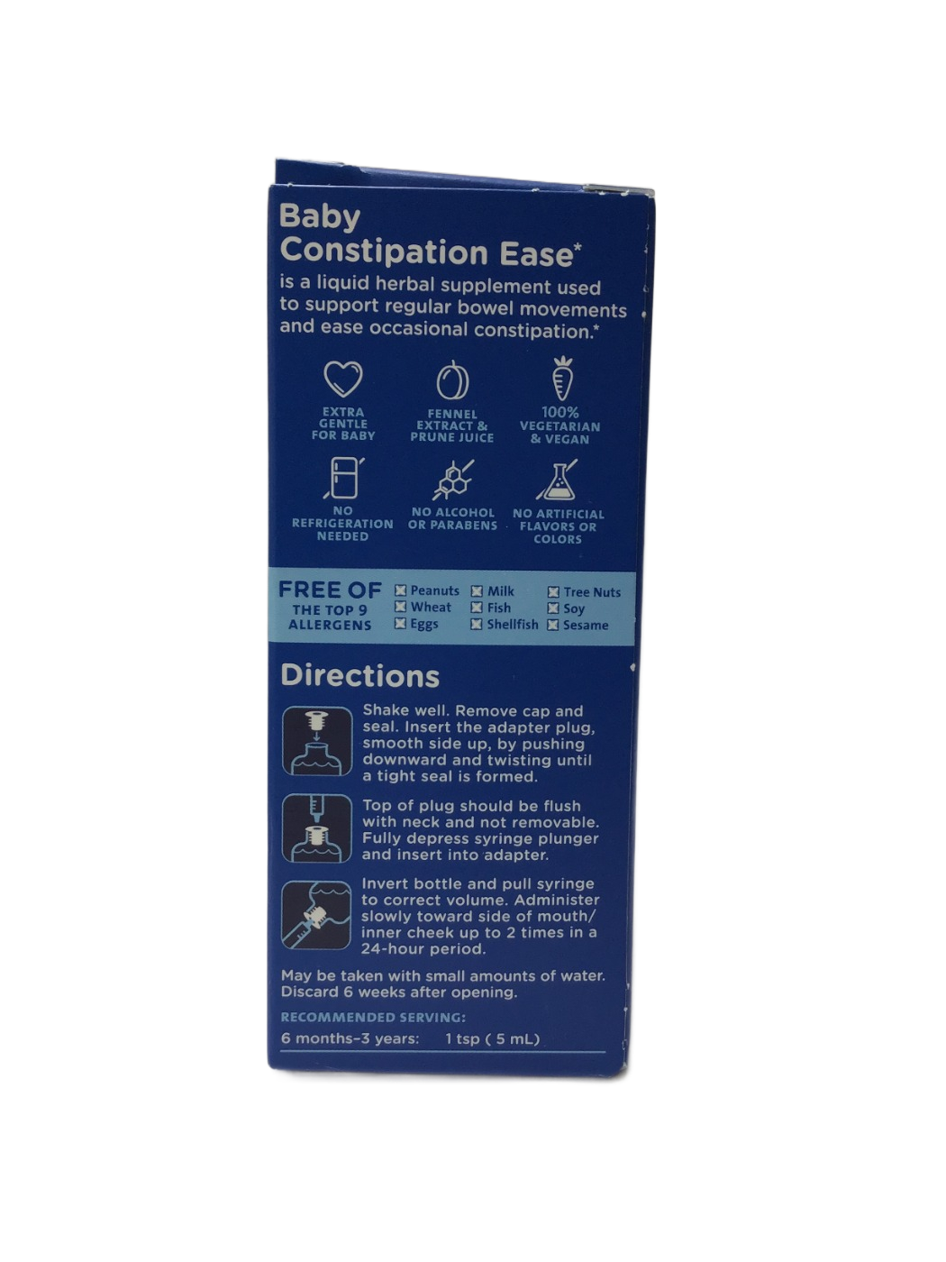 Mommy's Bliss Mommy's Bliss Baby Constipation Ease with Prebiotics, 4 fl oz, photo 4