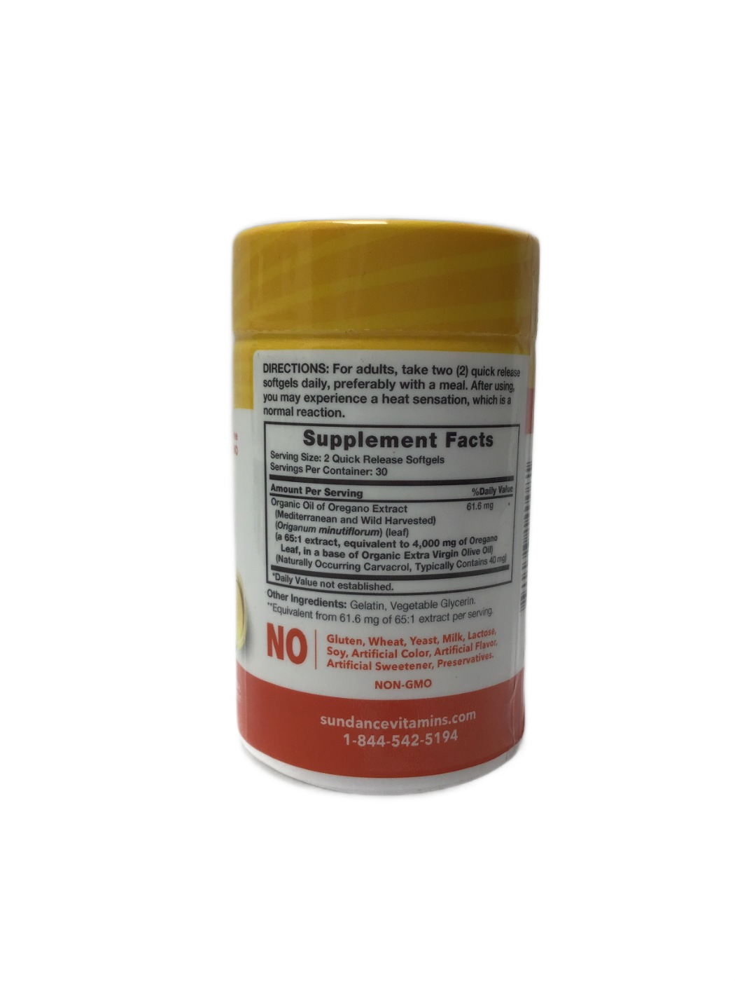 Sundance Vitamins Sundance Vitamins Oil of Oregano 4000 mg Quick Release Softgels, 60 ct, photo 3