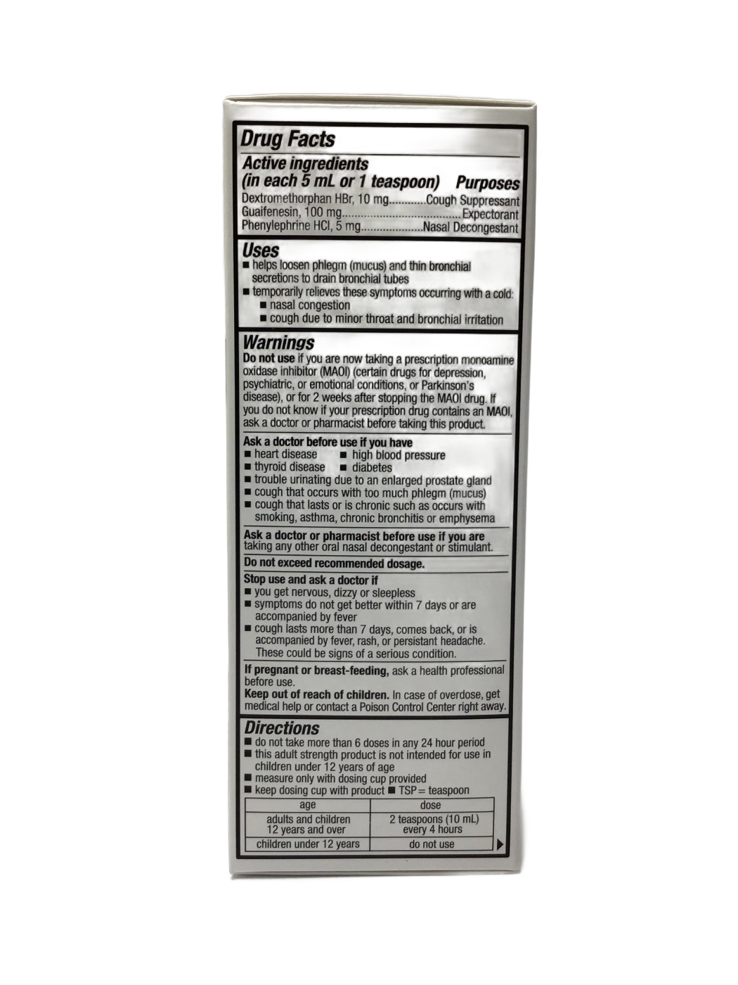 Tukol Tukol Multi-Symptom Cough & Congestion, 4 fl oz, photo 9