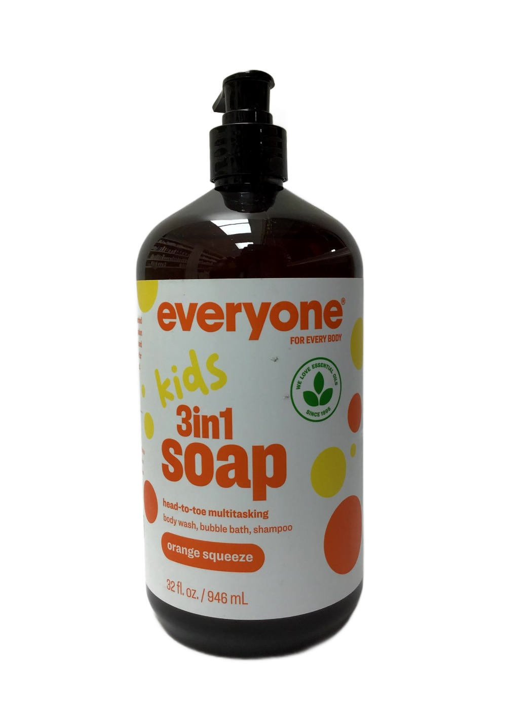 everyone everyone Kids 3in1 Soap Orange Squeeze, 32 fl oz, photo 1