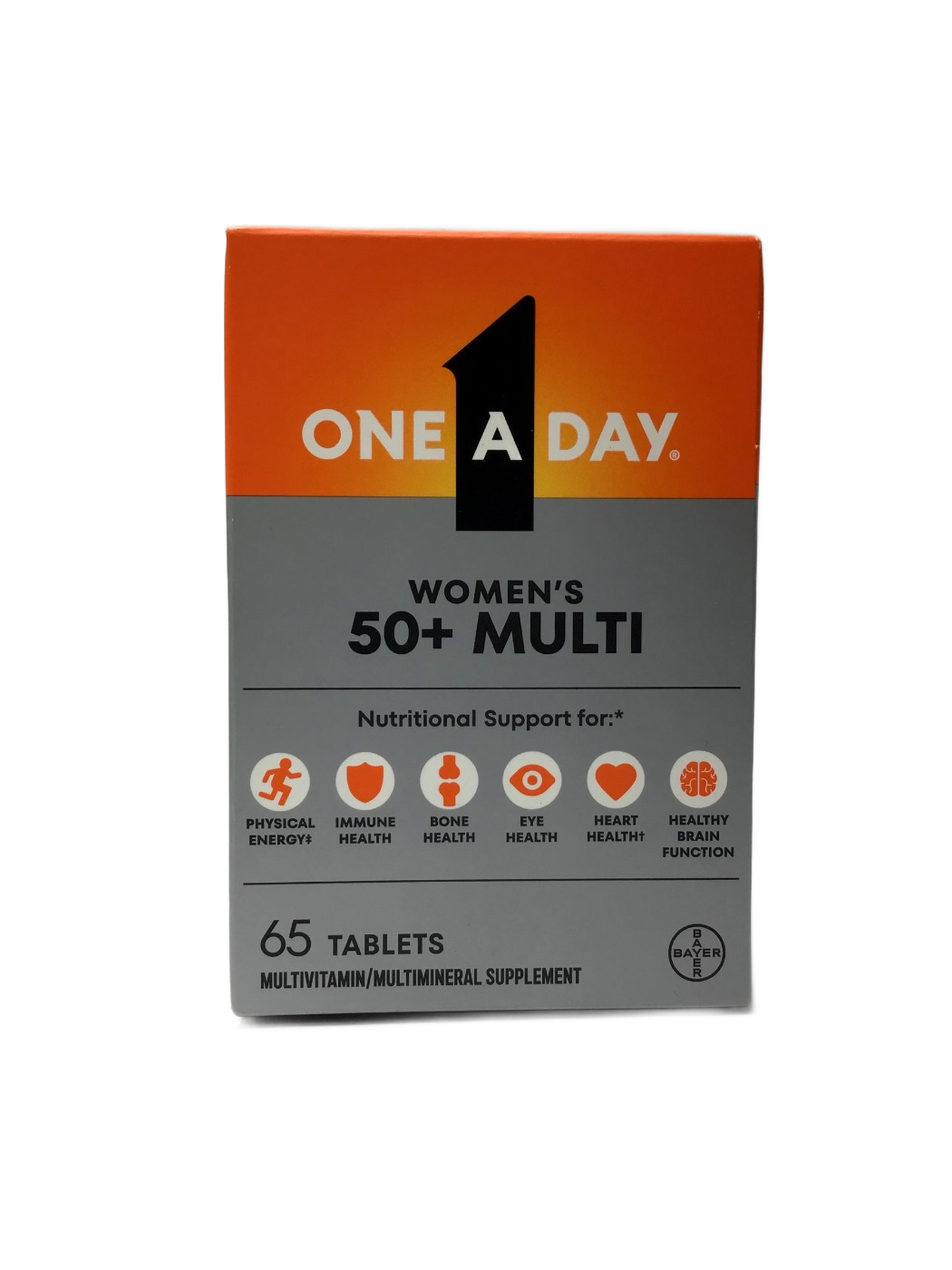 One A Day One A Day Women's 50+ Multi Multivitamin/Multimineral Supplement, 65 ct