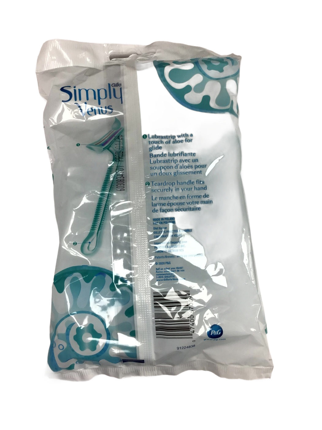 Gillette Gillette Simply Venus Disposable Razors, 2 Blades, 9 ct, photo 2