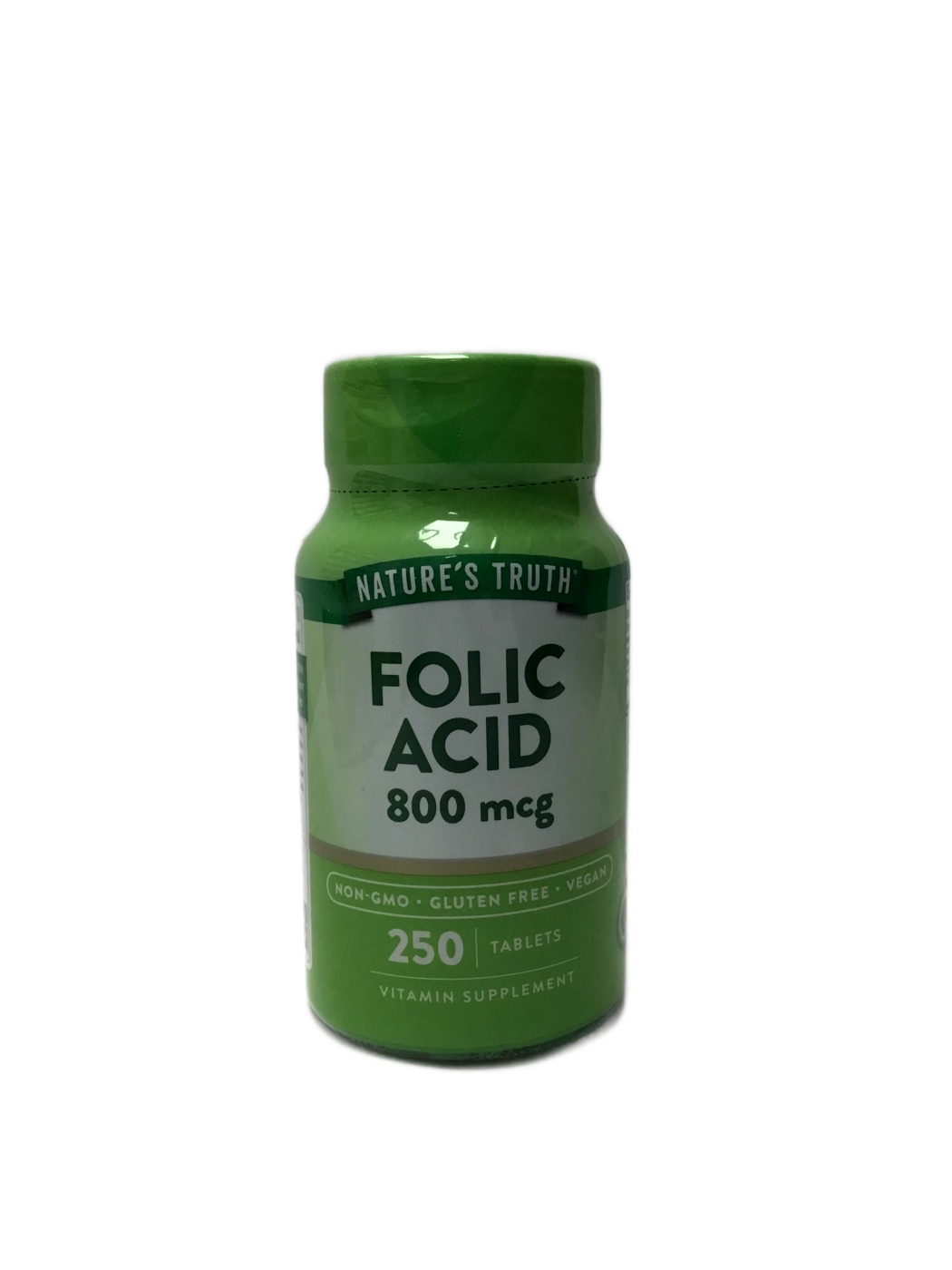 Nature's Truth Nature's Truth Folic Acid 800 mcg, 250 ct