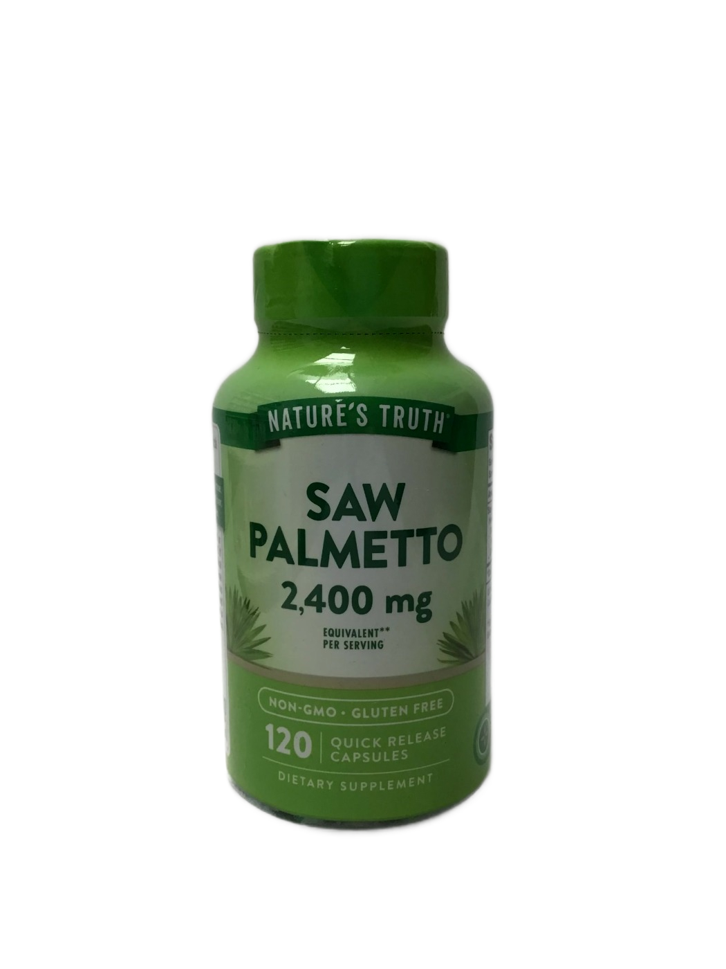 Nature's Truth Nature's Truth Saw Palmetto 2,400 mg Quick Release Capsules, 120 ct