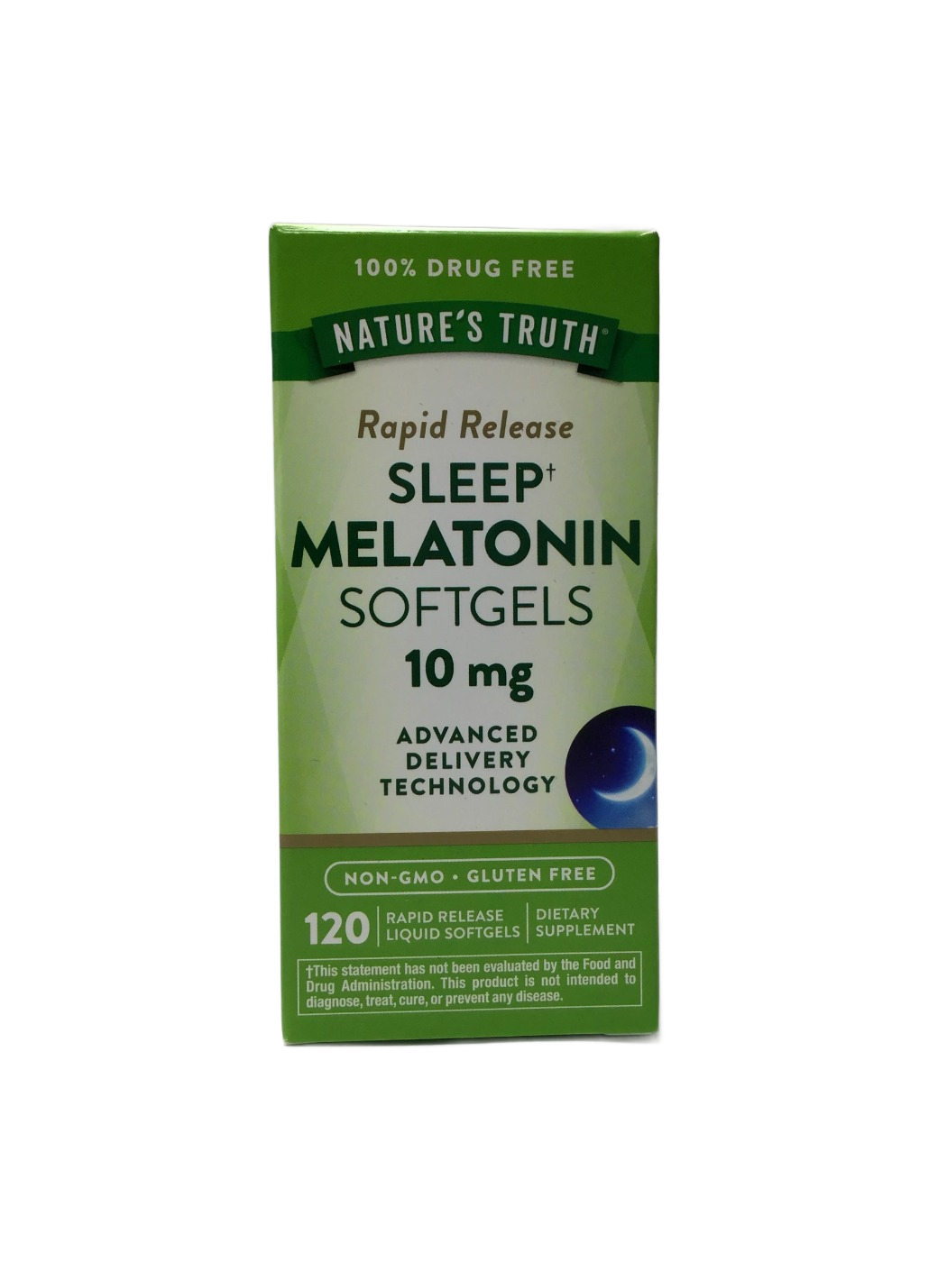 Nature's Truth Nature's Truth Rapid Release Sleep Melatonin Softgels 10 mg, 120 ct