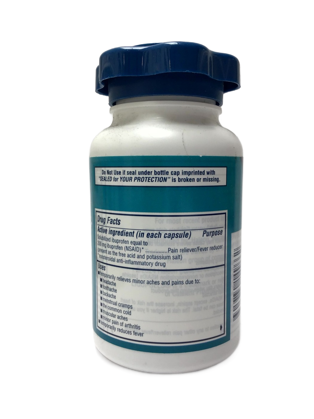 Advil Advil Liqui-Gels Solubilized Ibuprofen Capsules 200 mg, Easy Open Arthritis Cap, 160 ct, photo 2