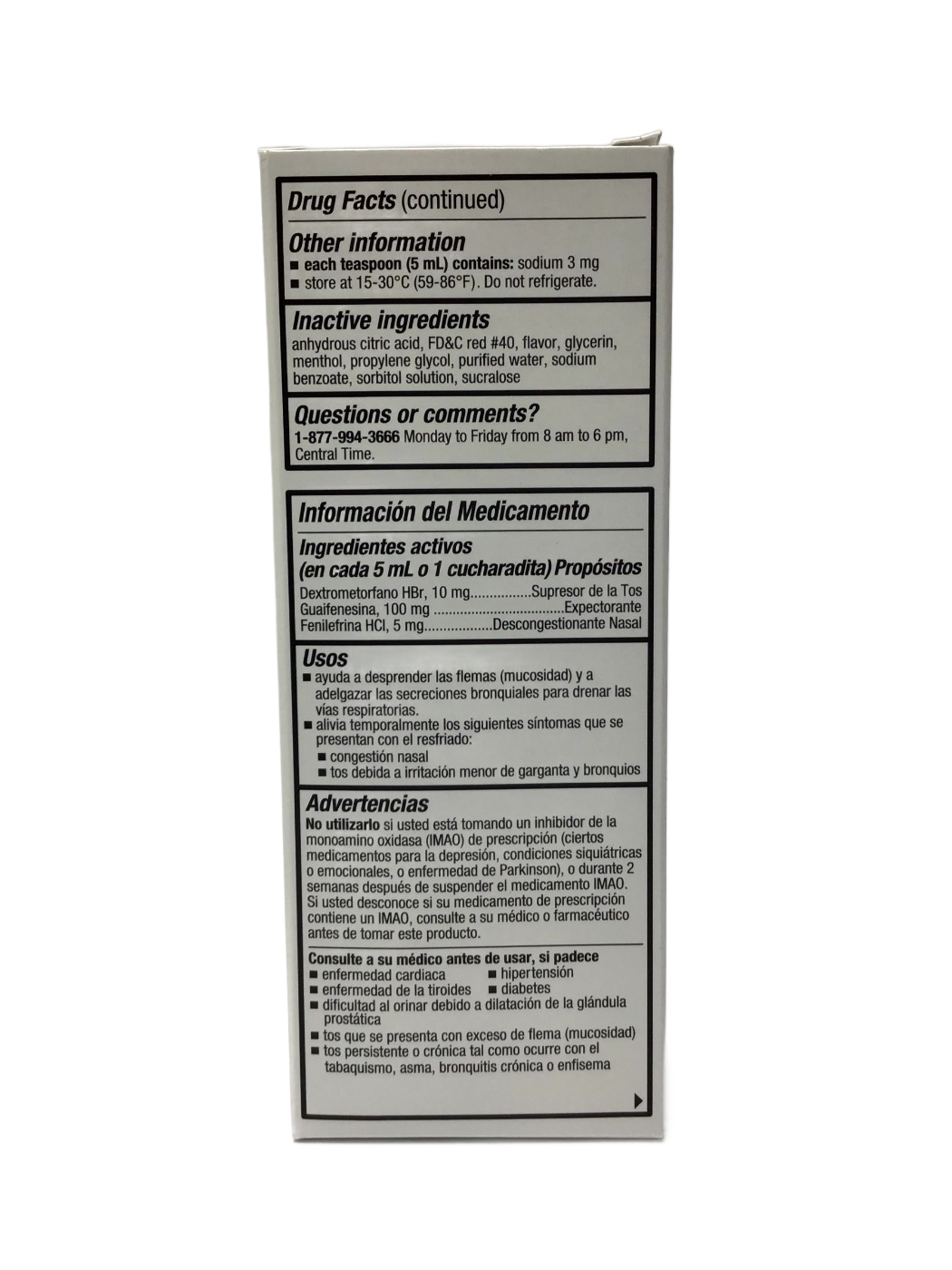 Tukol Tukol Multi-Symptom Cough & Congestion, 4 fl oz, photo 6