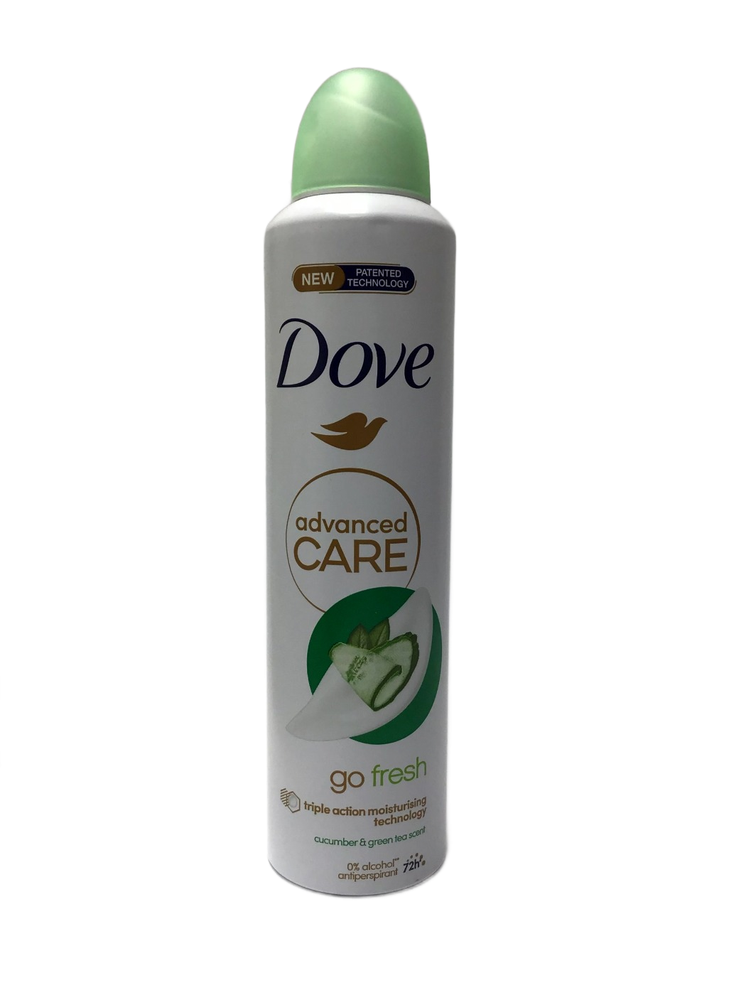 Dove Dove Advanced Care Go Fresh Cucumber & Green Tea Scent Antiperspirant, 250 mL, photo 1