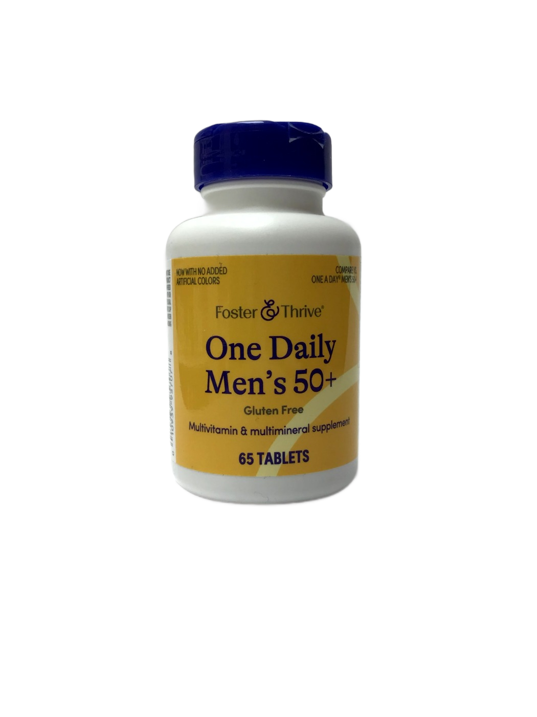 Foster & Thrive Foster & Thrive One Daily Men's 50+ Multivitamin & Multimineral Supplement, 65 ct