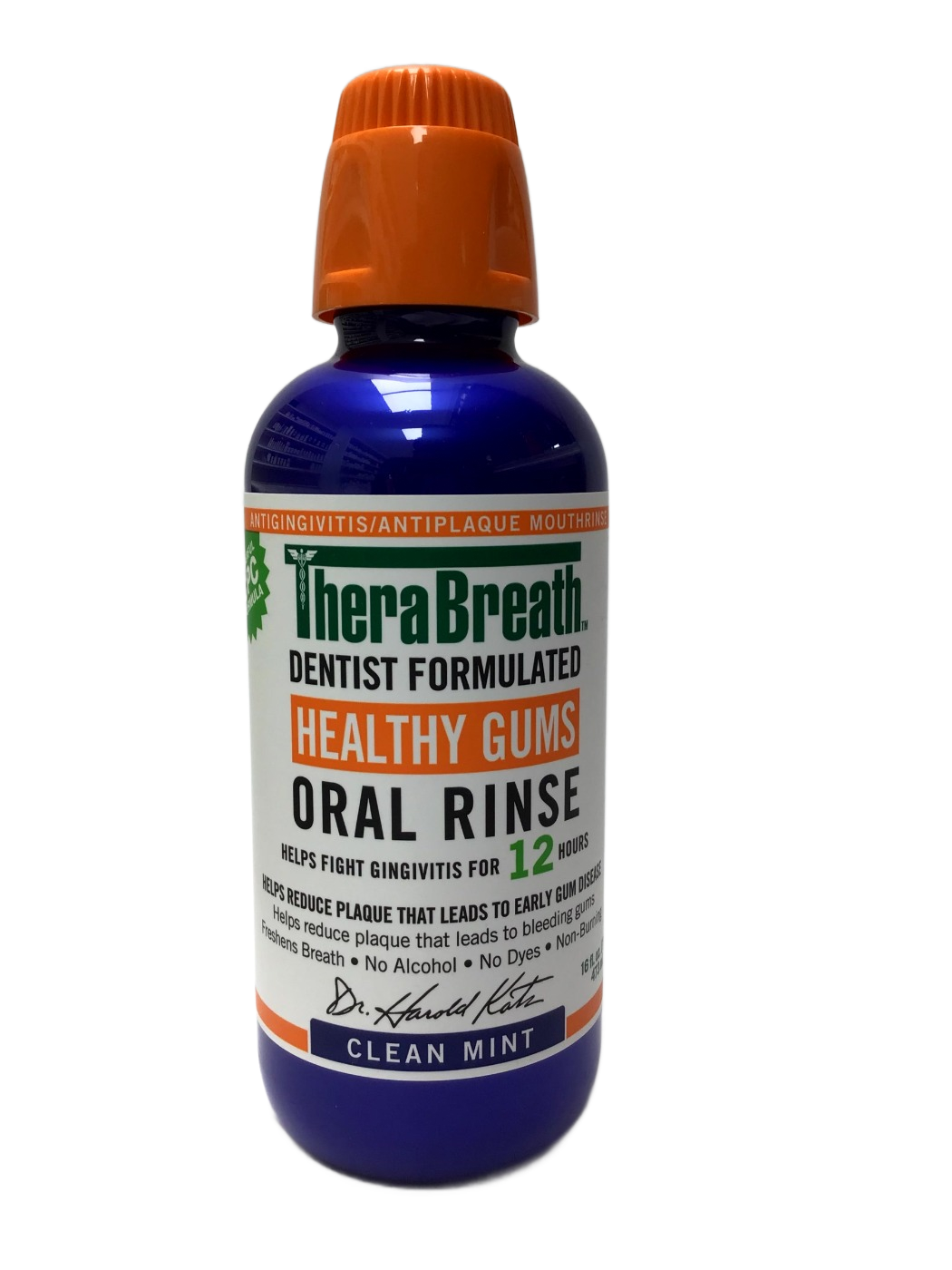 TheraBreath TheraBreath Healthy Gums Oral Rinse Clean Mint, 16 fl oz