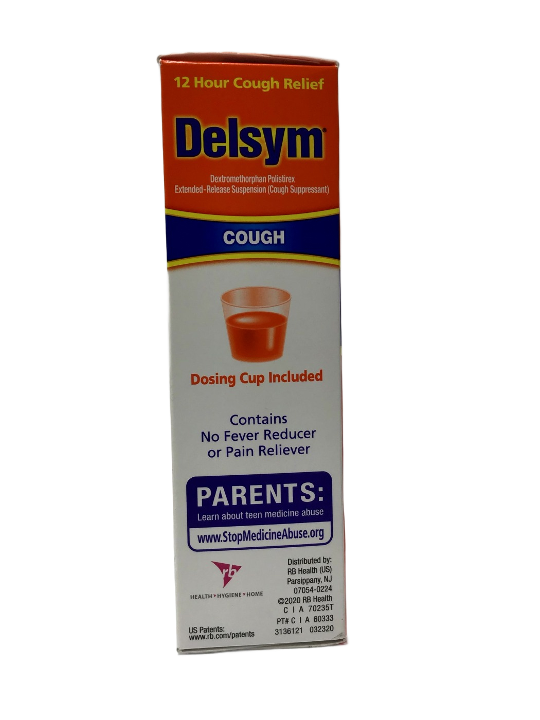 GWB Delsym Cough Relief Syrup - Orange Flavored Liquid - 5 FL OZ, photo 4