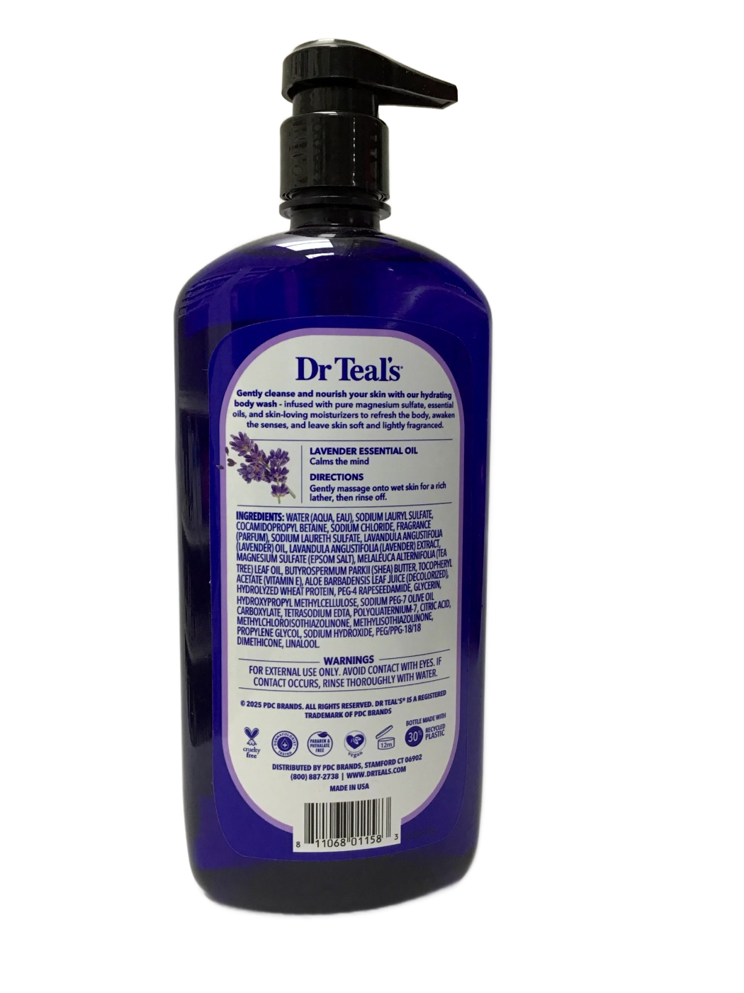 Dr Teal's Dr Teal's Body Wash Soothe & Sleep with Lavender, 24 fl oz, photo 2