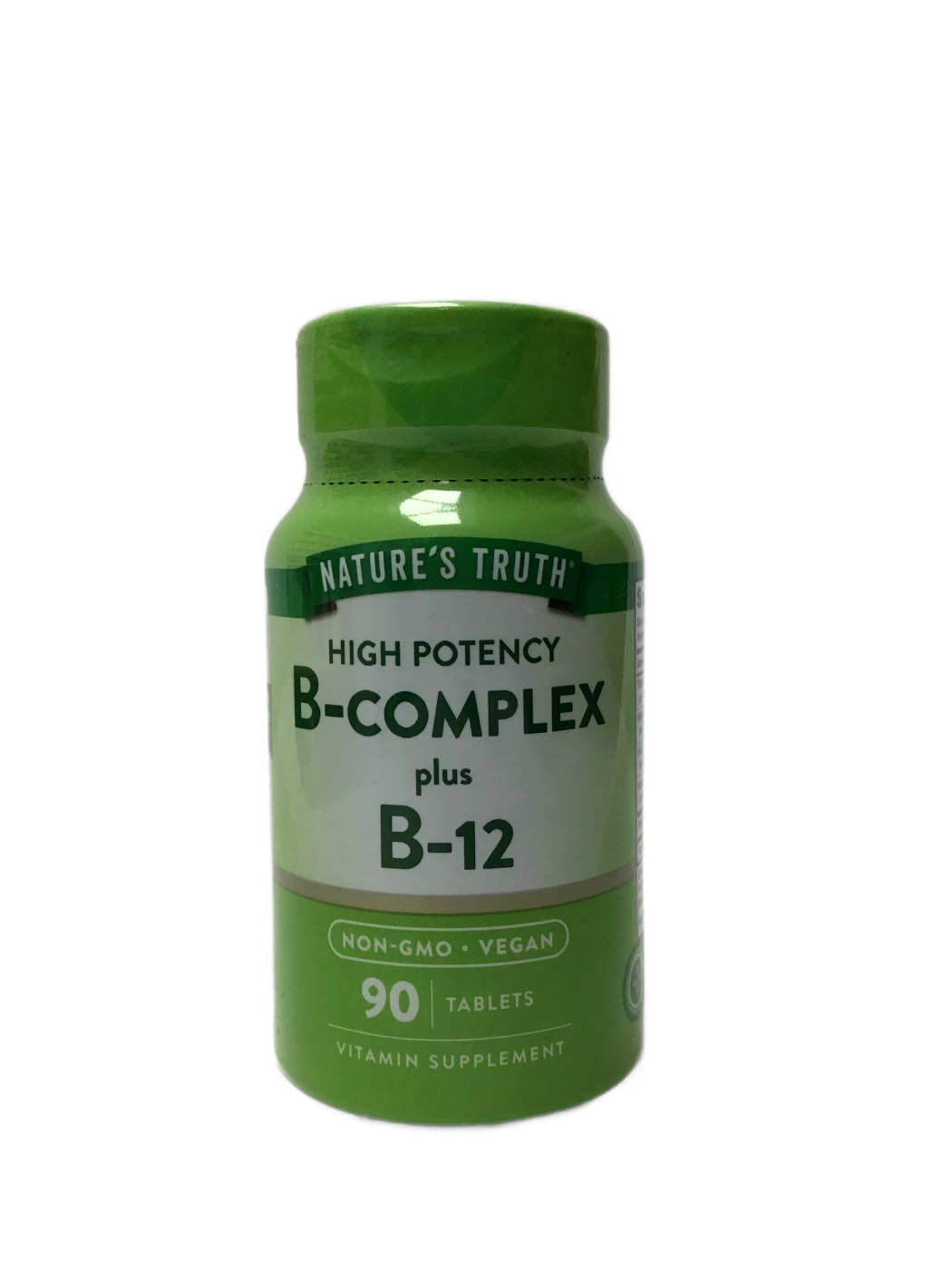 Nature's Truth Nature's Truth High Potency B-Complex plus B-12 Tablets, 90 ct