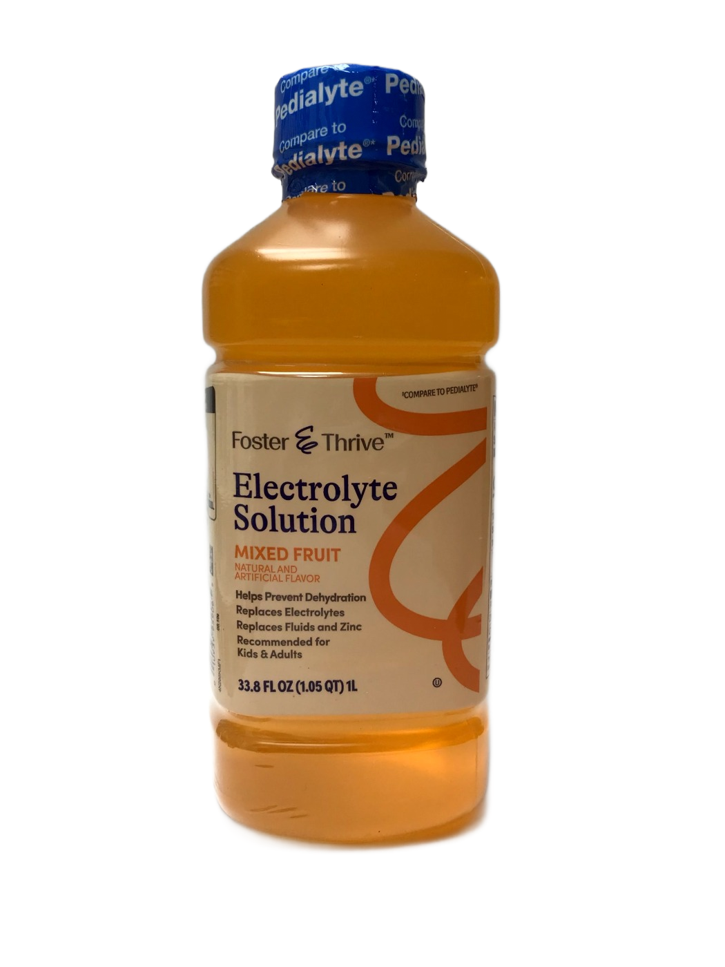Foster & Thrive Foster & Thrive Electrolyte Solution, Mixed Fruit, 33.8 fl oz, photo 1