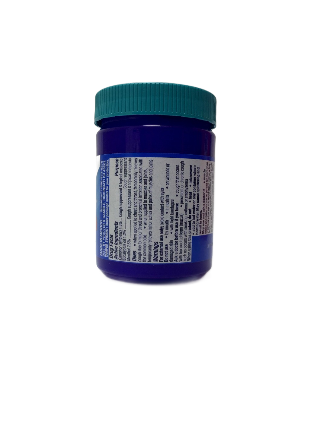 Vicks Vicks VapoRub Cough Suppressant Topical Analgesic Ointment, photo 2